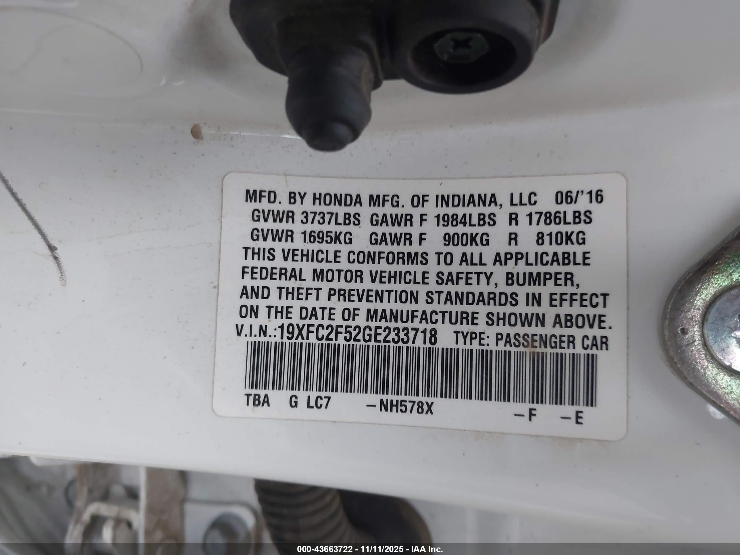 HONDA CIVIC image 9