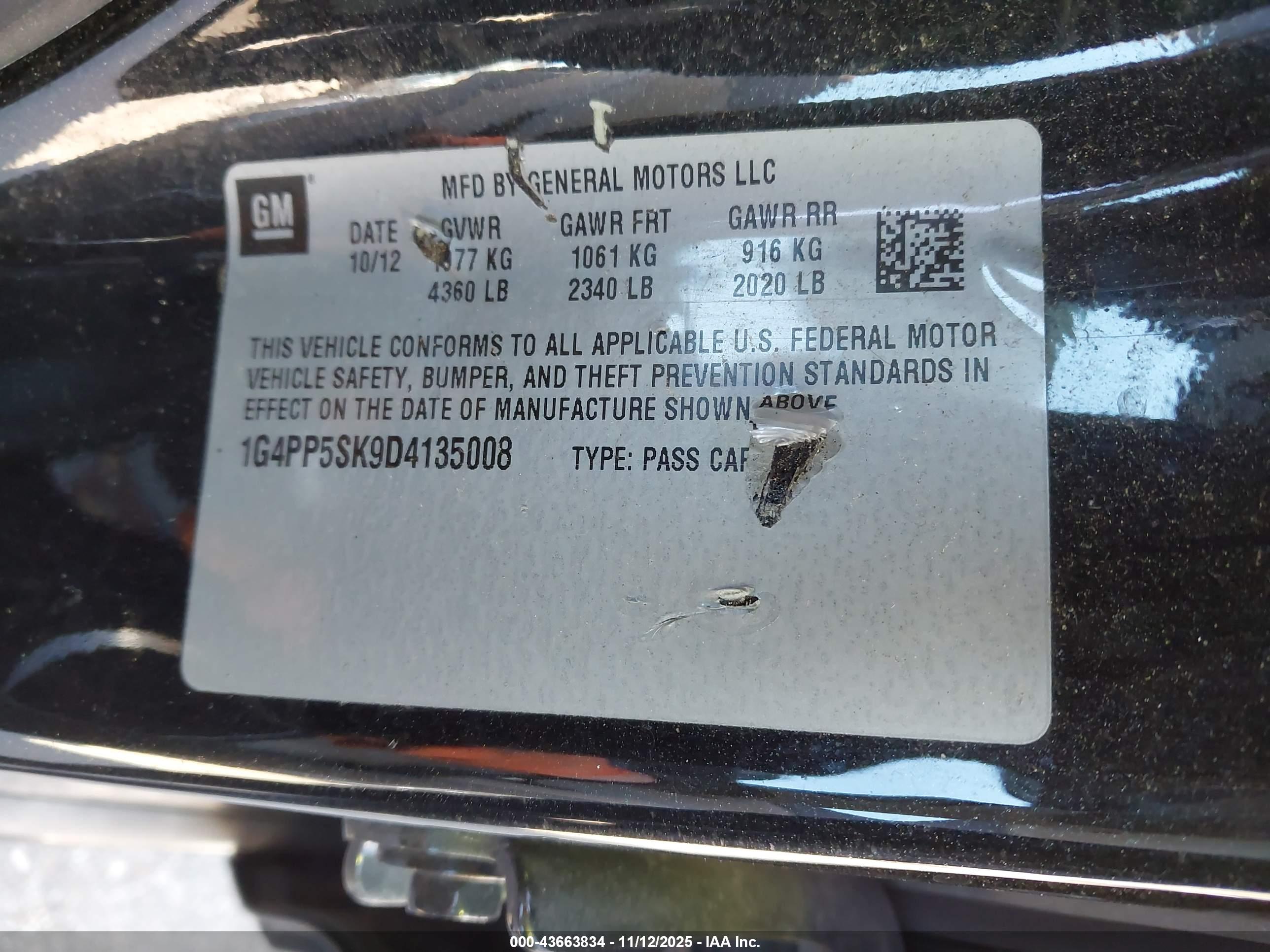 BUICK VERANO image 9