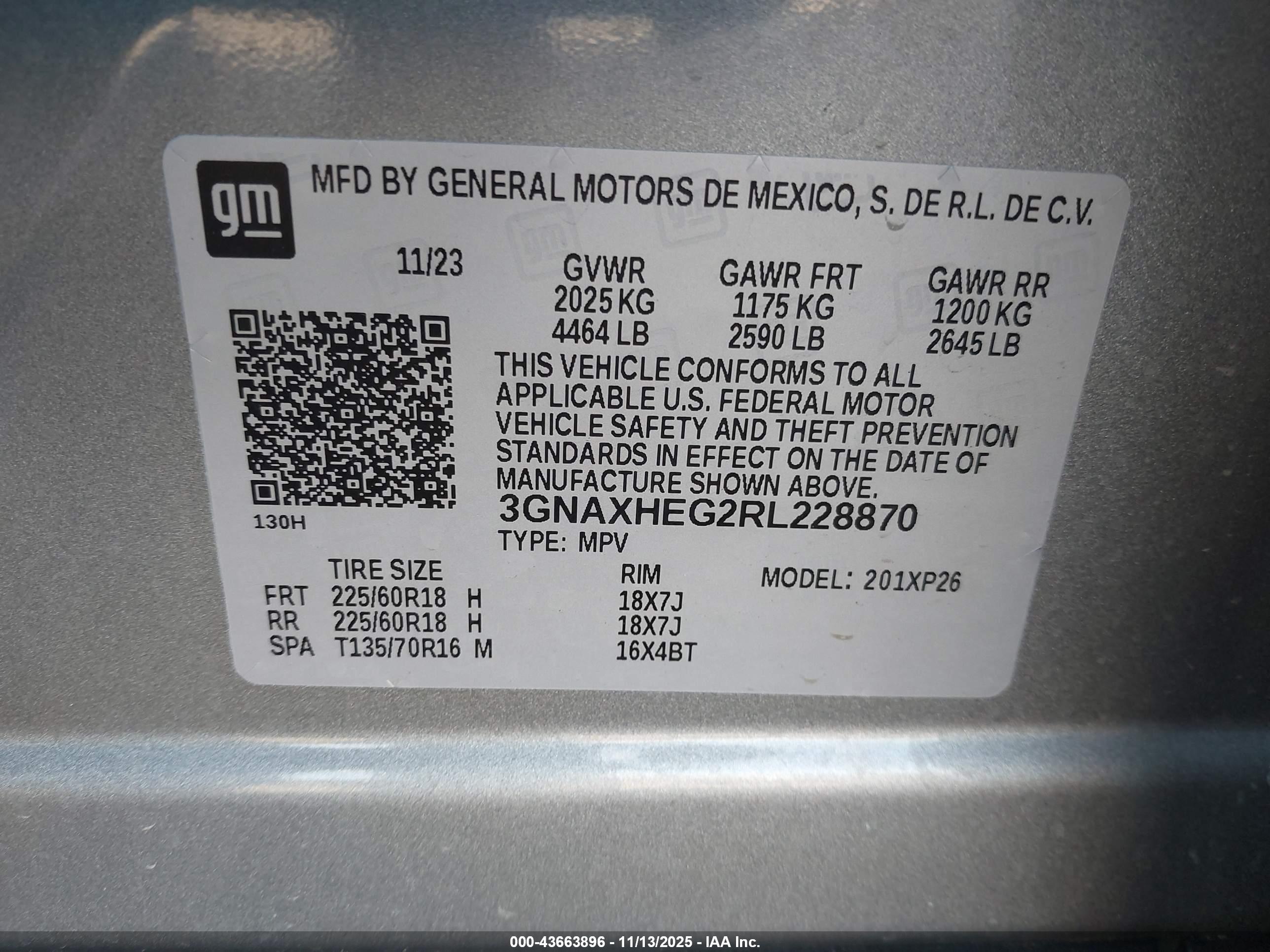 CHEVROLET EQUINOX image 9