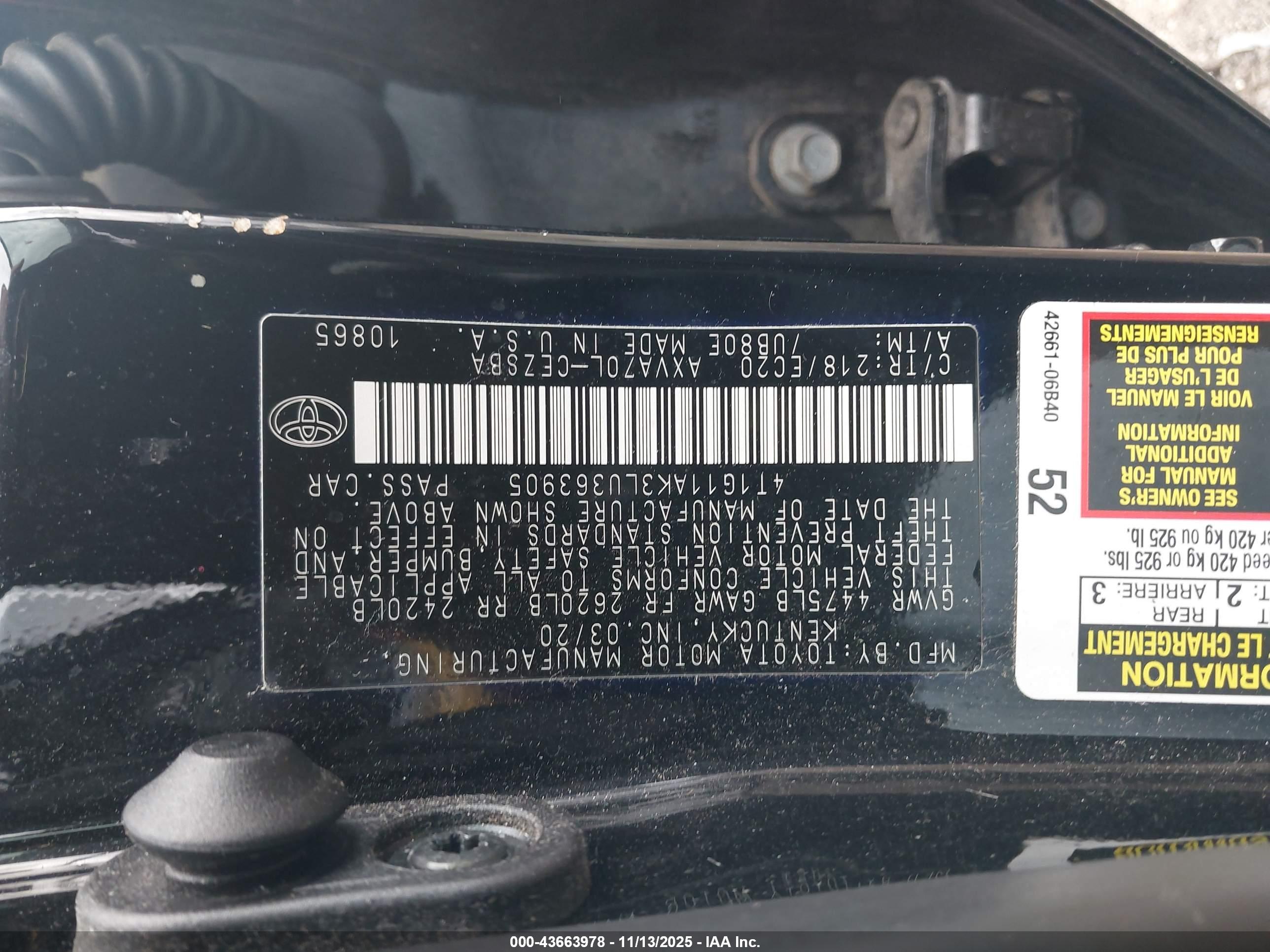 TOYOTA CAMRY image 9