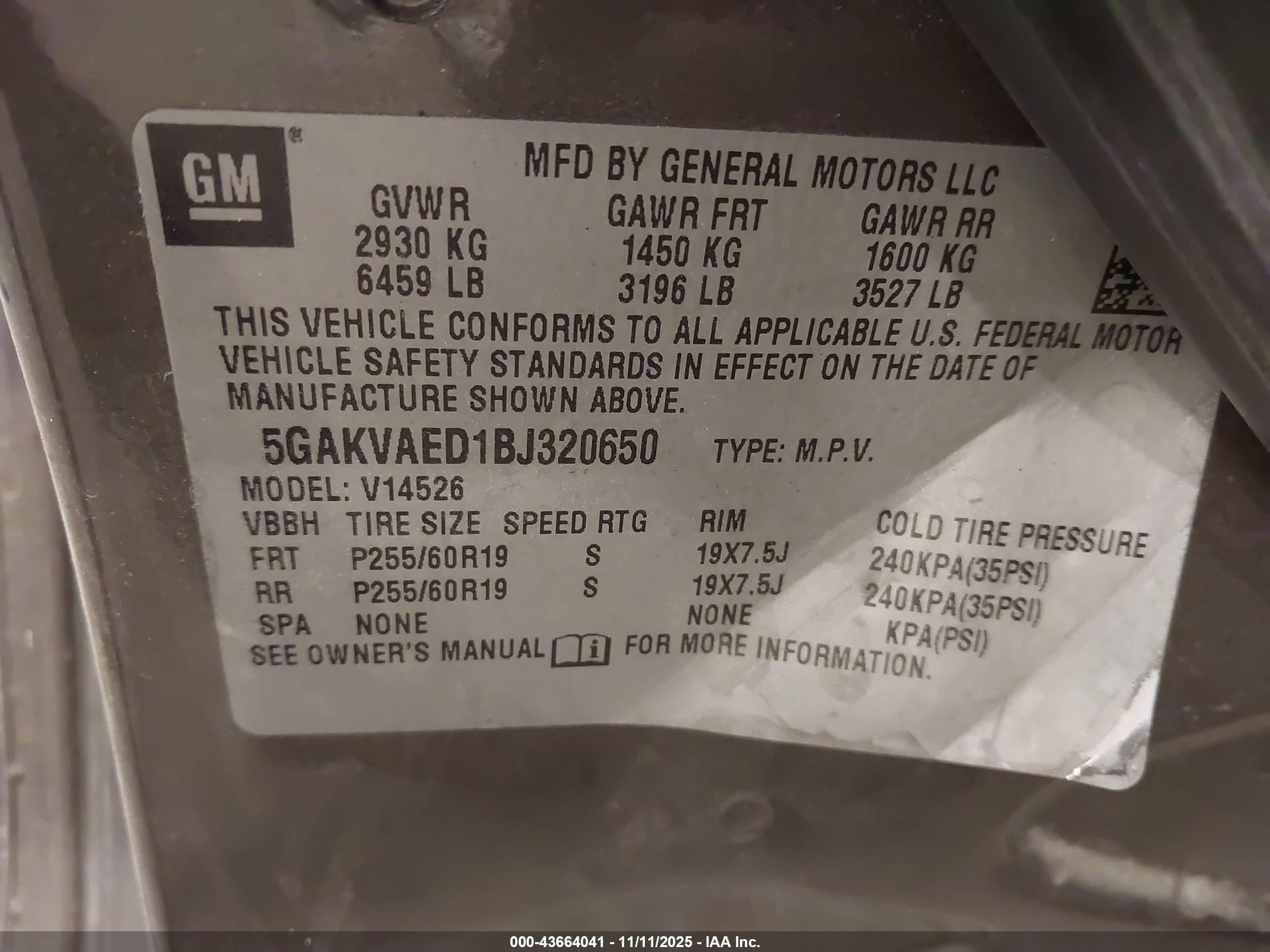 BUICK ENCLAVE image 9