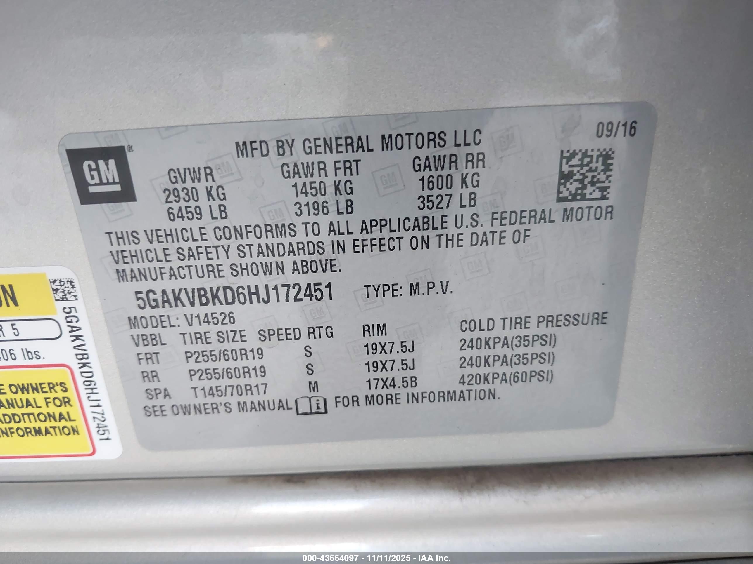 BUICK ENCLAVE image 9