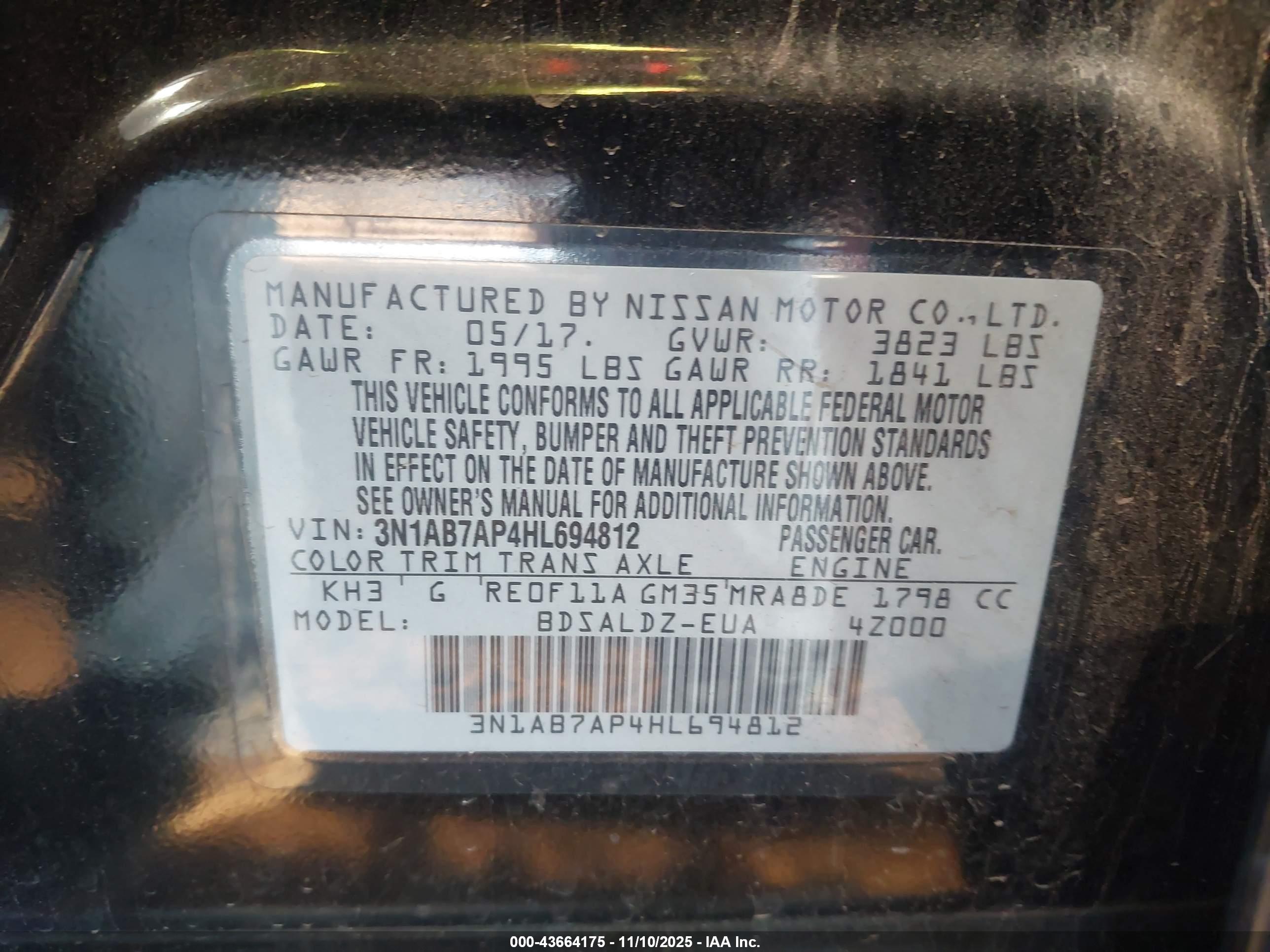 NISSAN SENTRA image 9