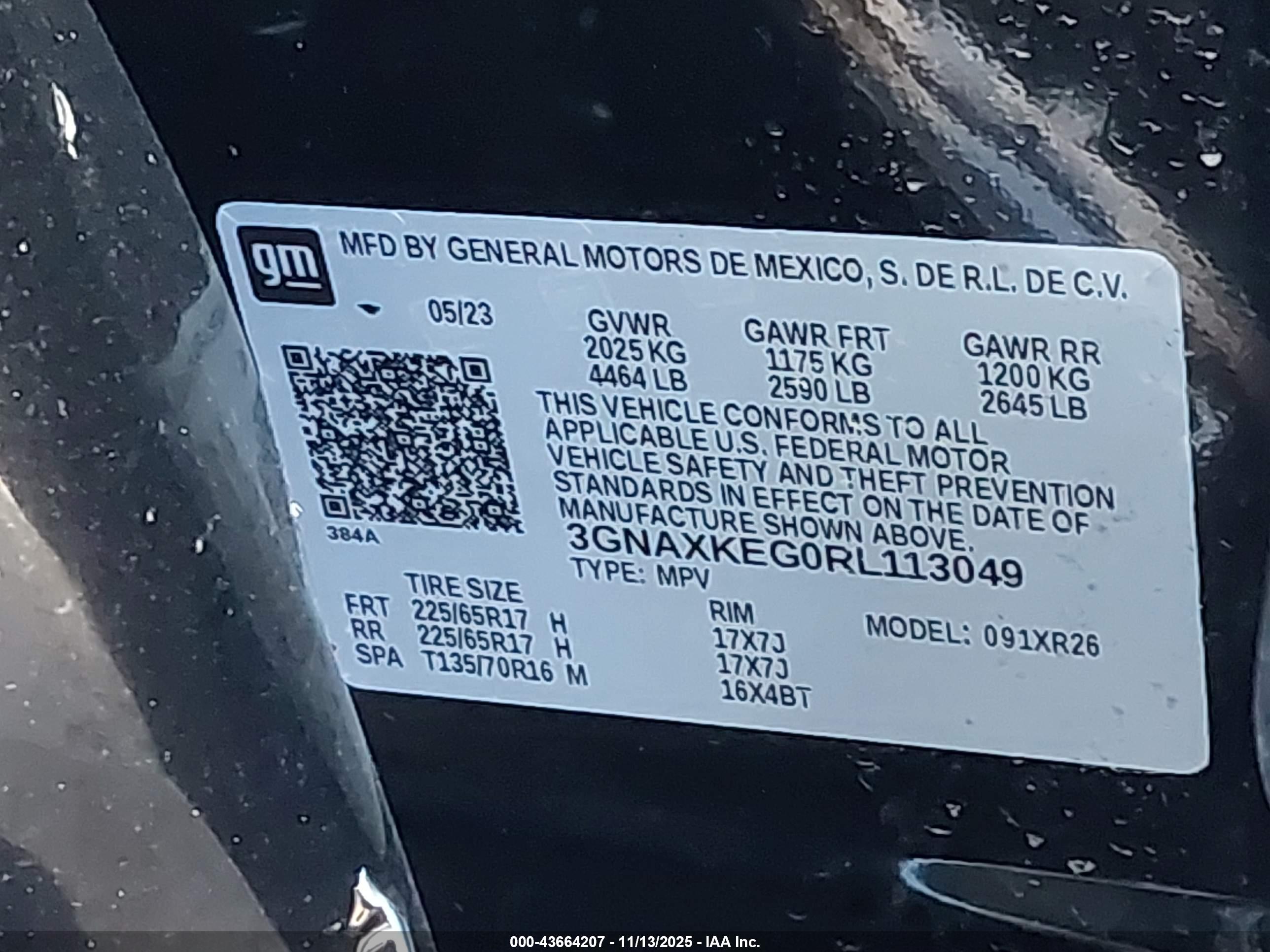 CHEVROLET EQUINOX image 9