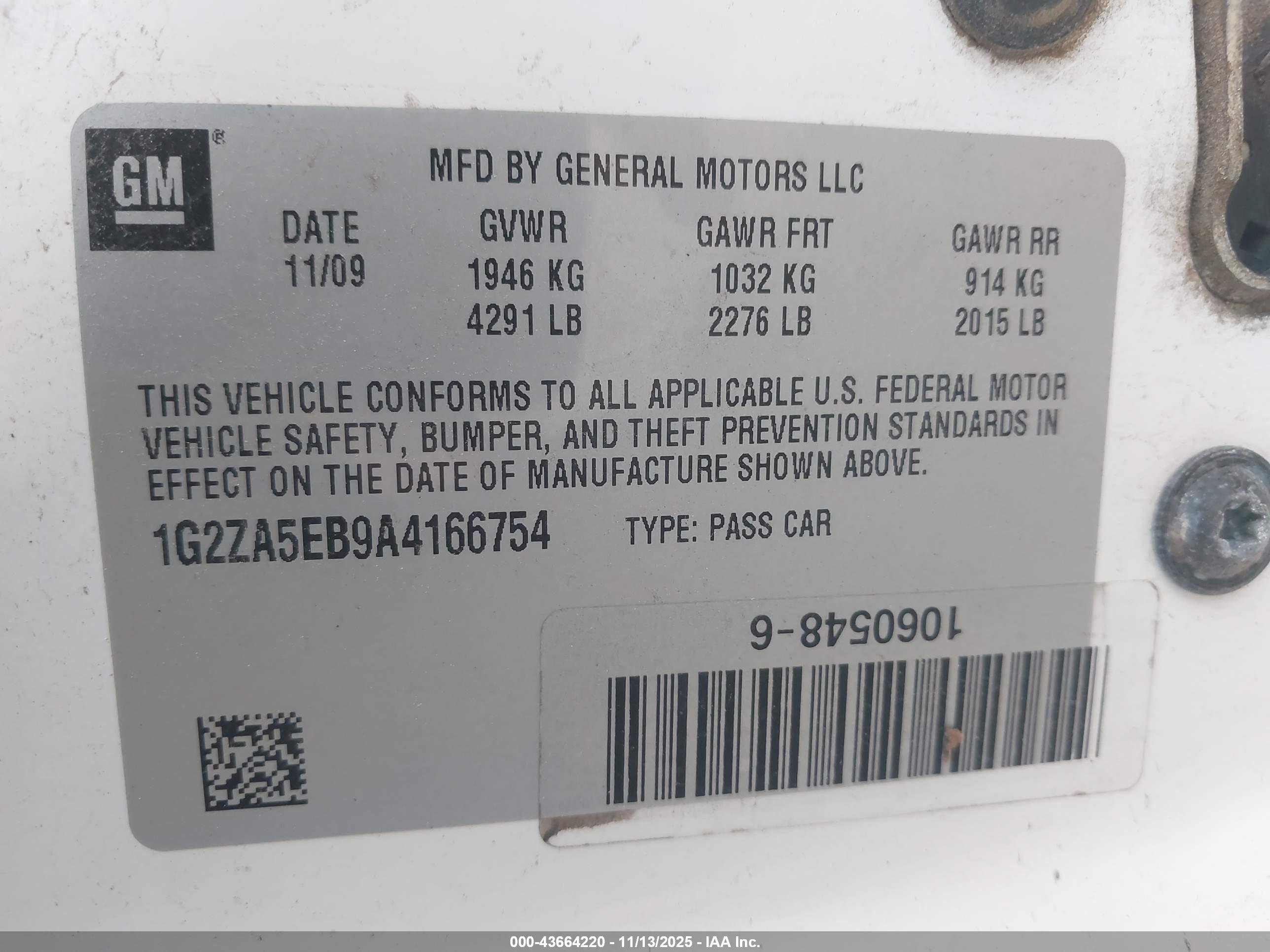 PONTIAC G6 image 9