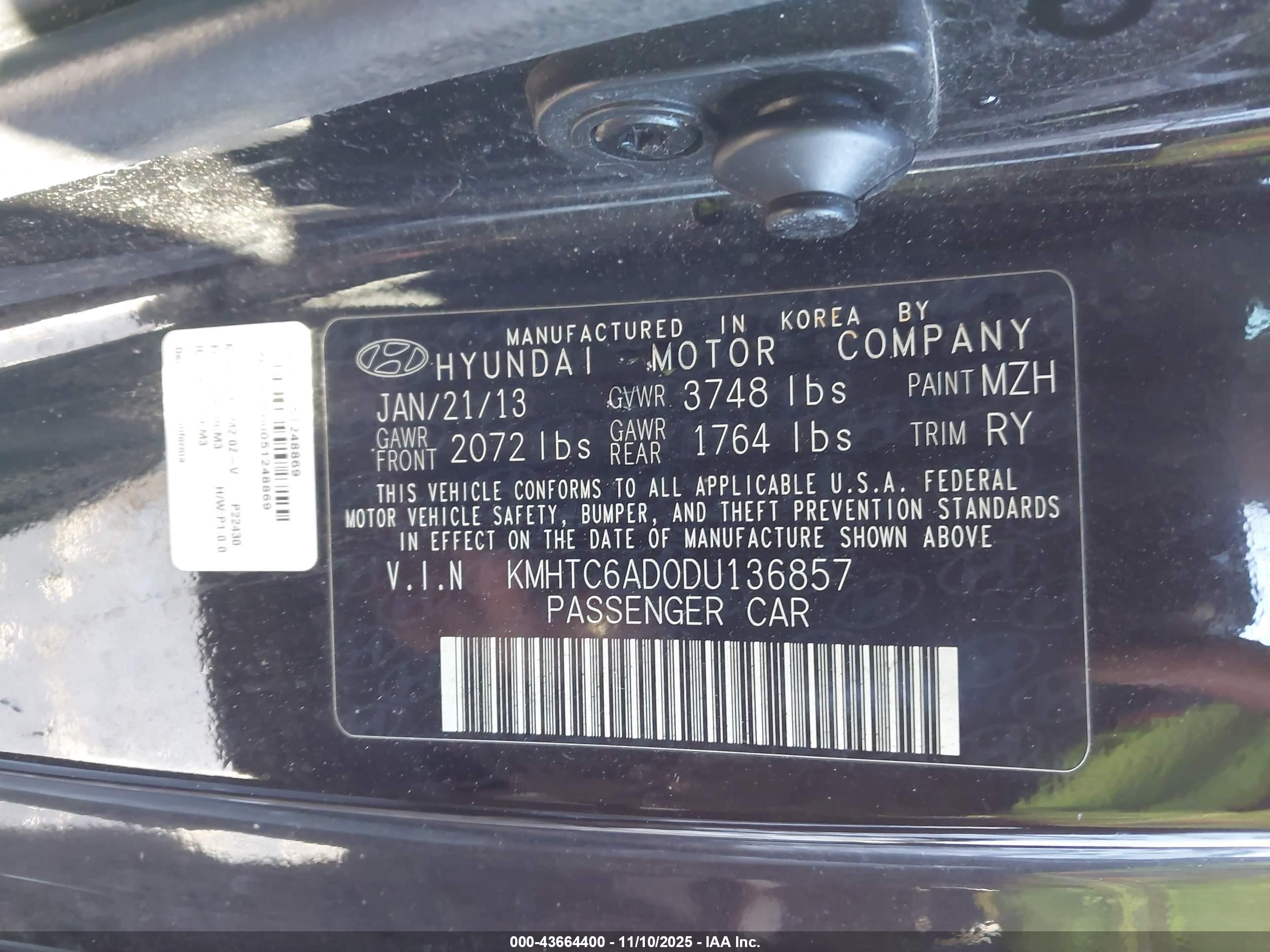 HYUNDAI VELOSTER image 9