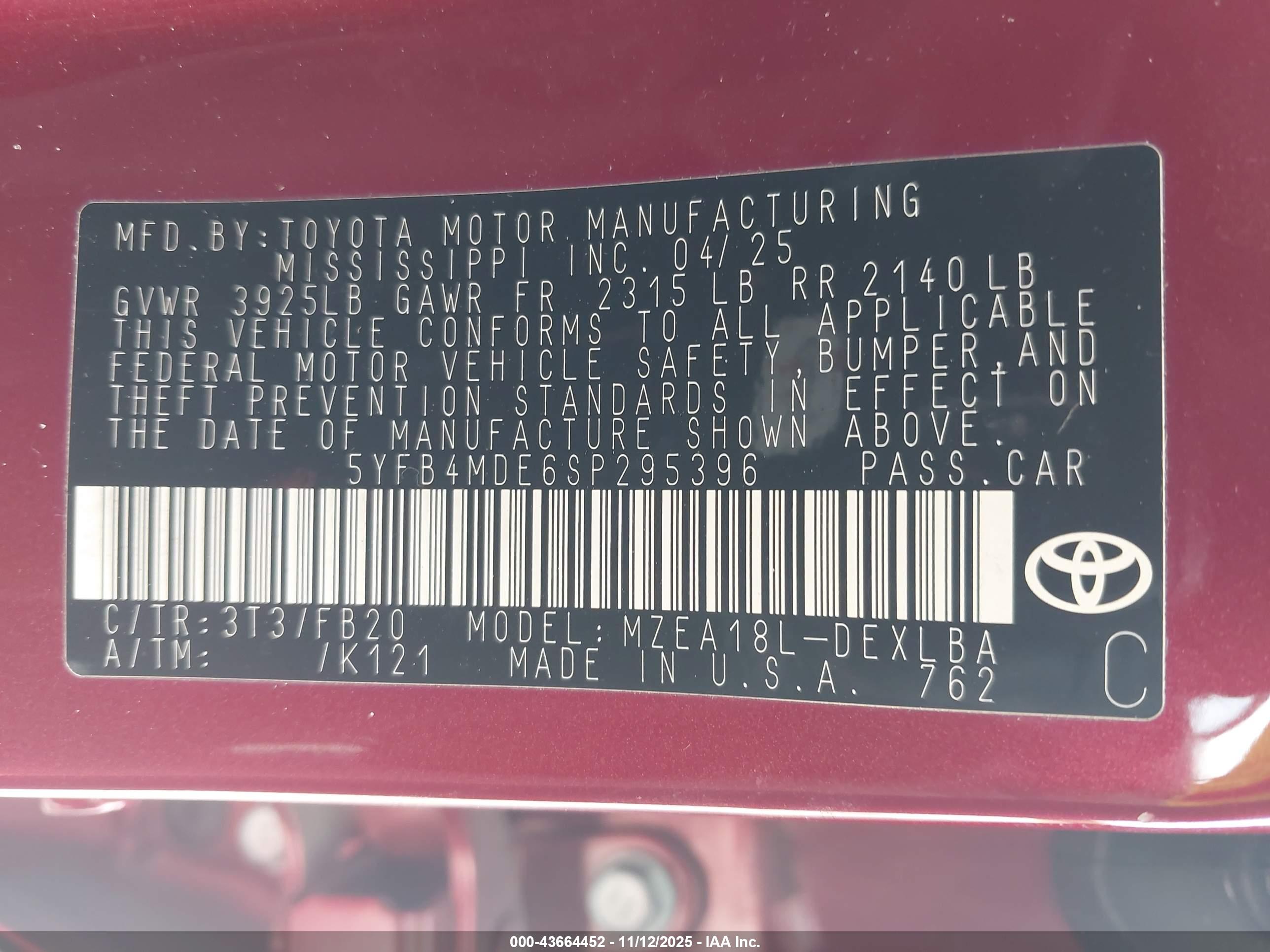 TOYOTA COROLLA image 9