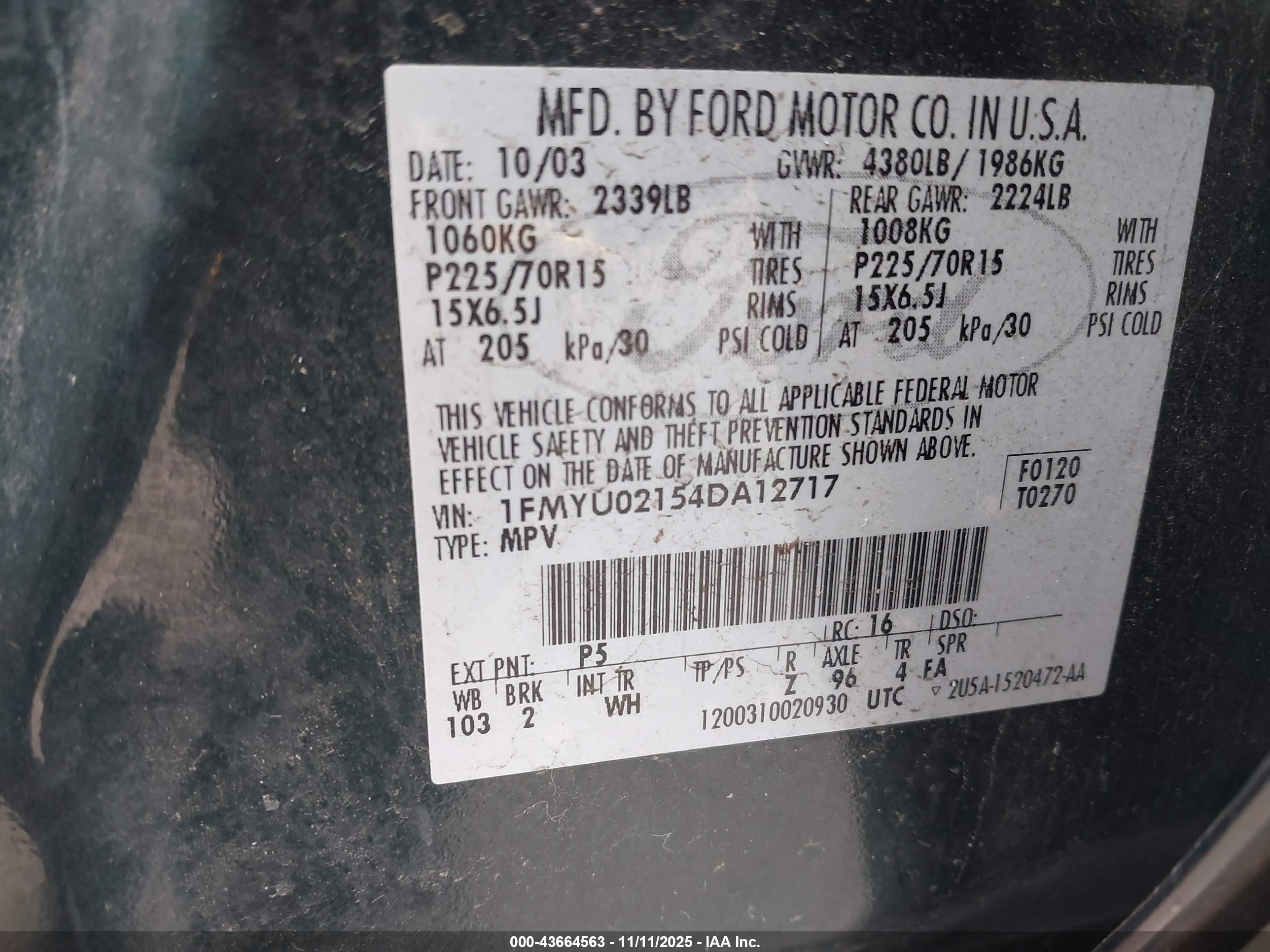 FORD ESCAPE image 9