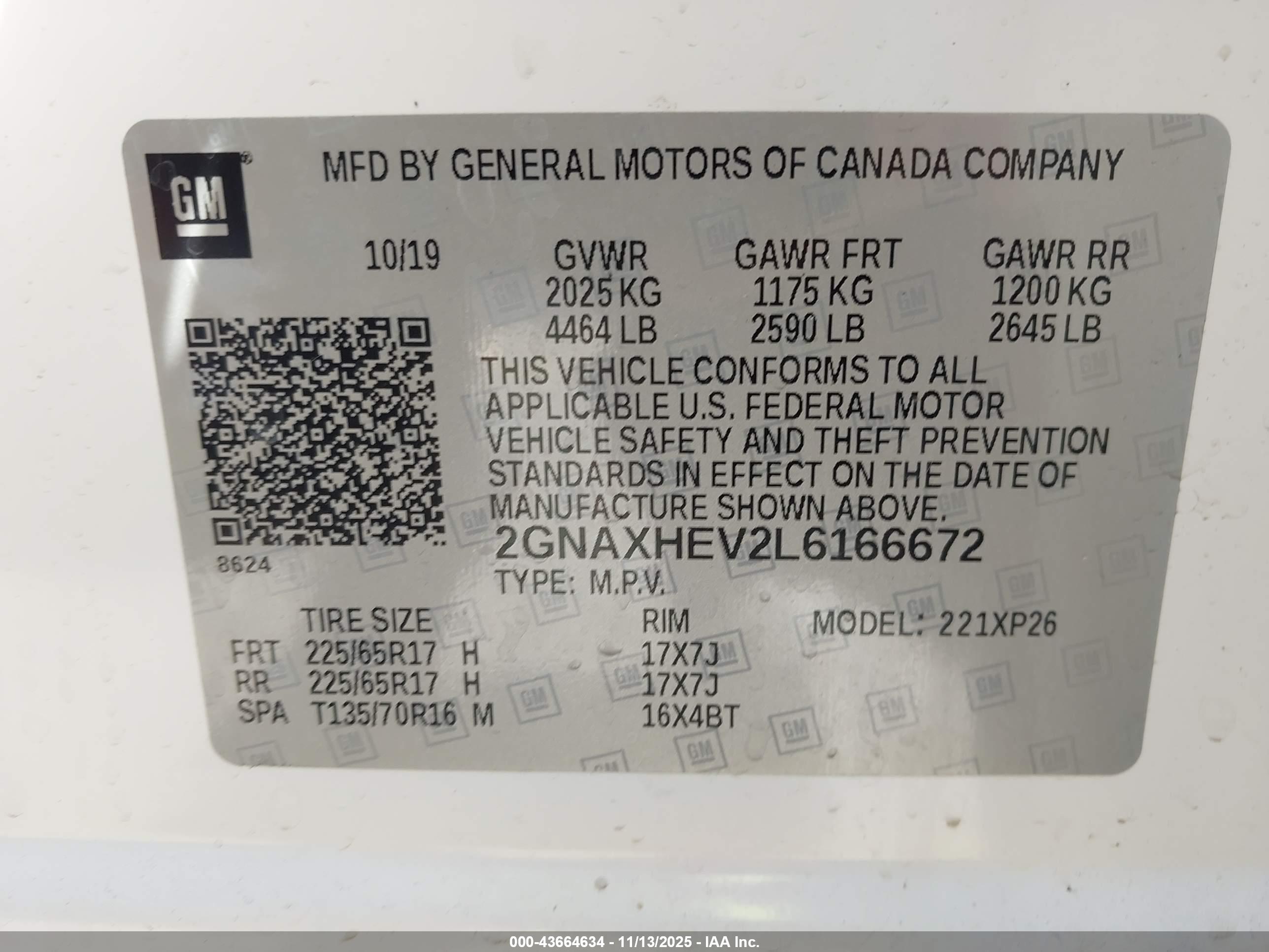 CHEVROLET EQUINOX image 9