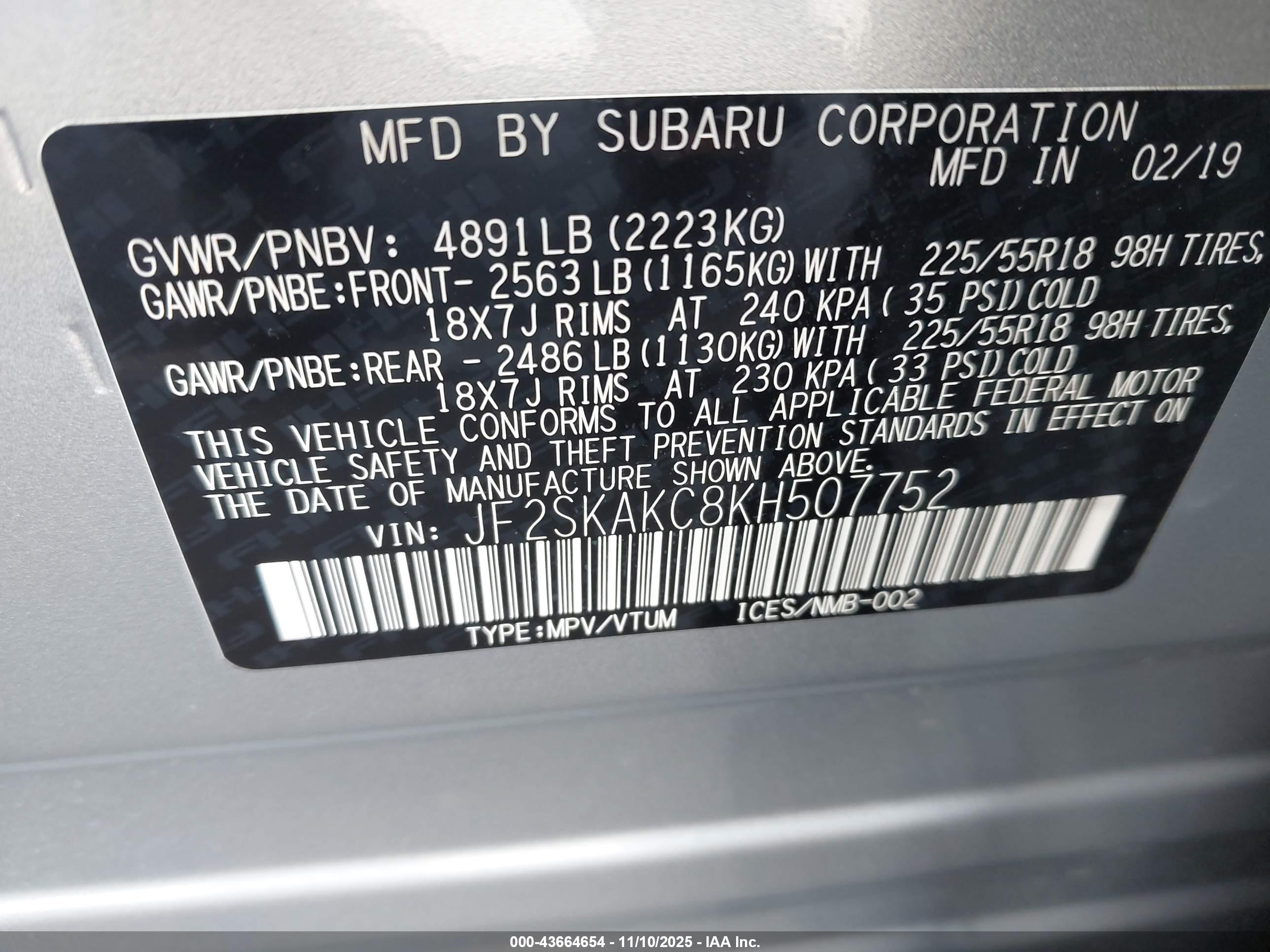 SUBARU FORESTER image 9