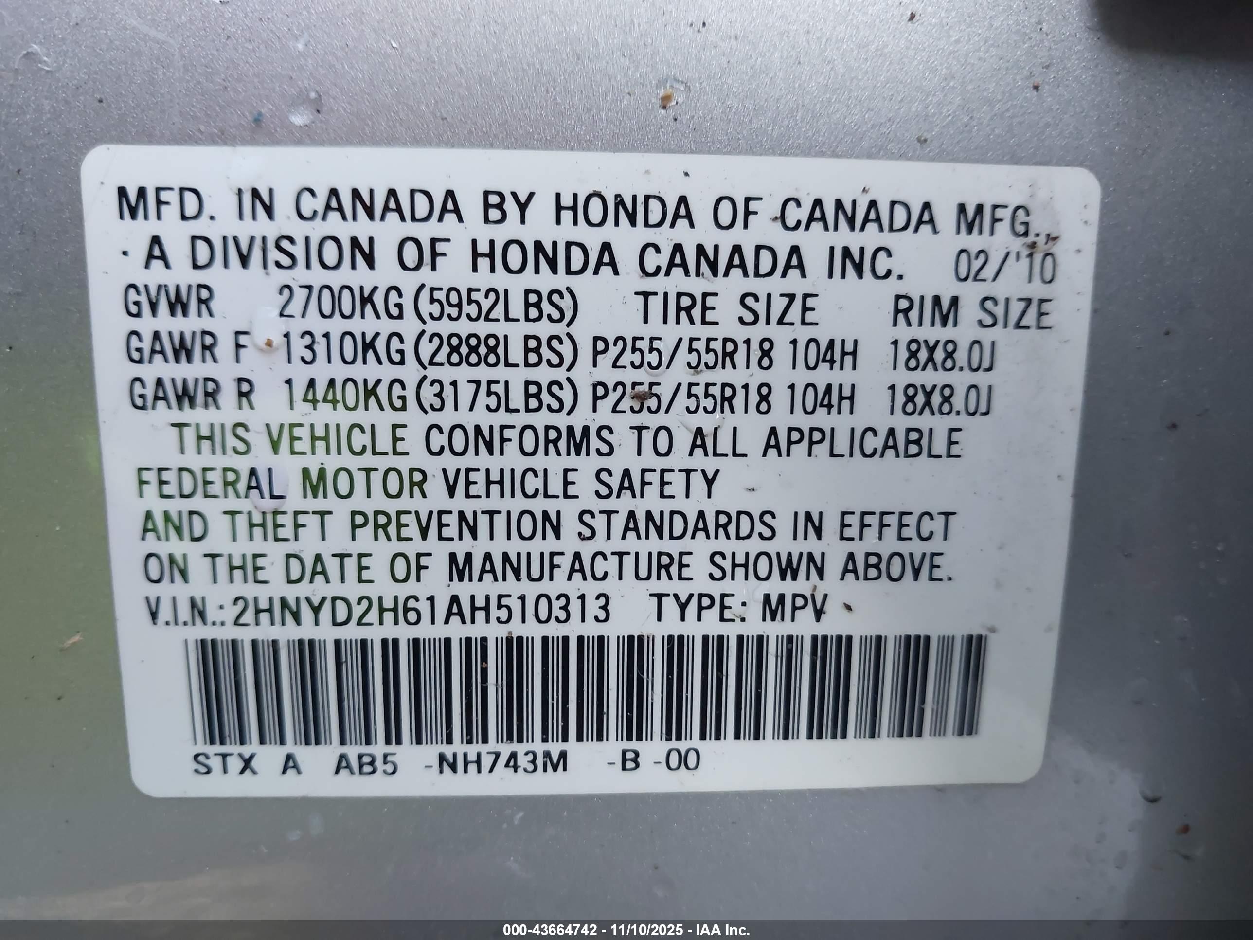 ACURA MDX image 9