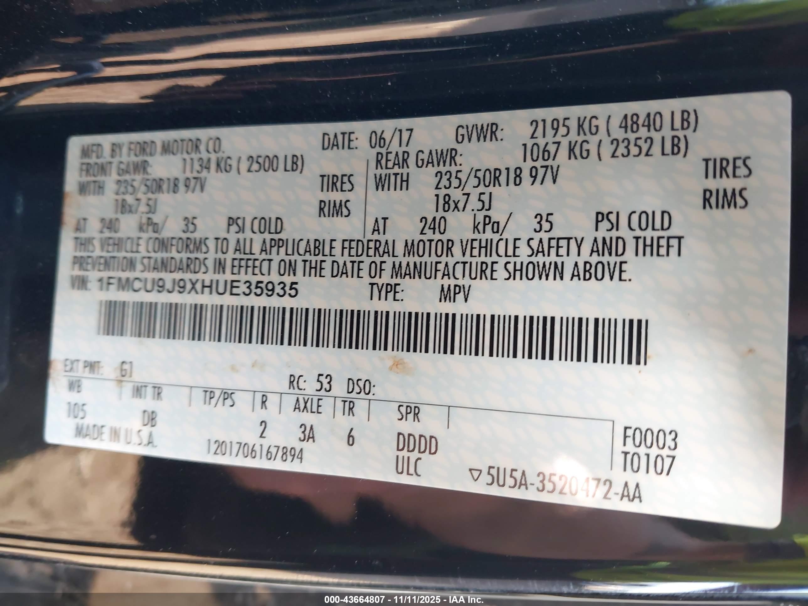 FORD ESCAPE image 9