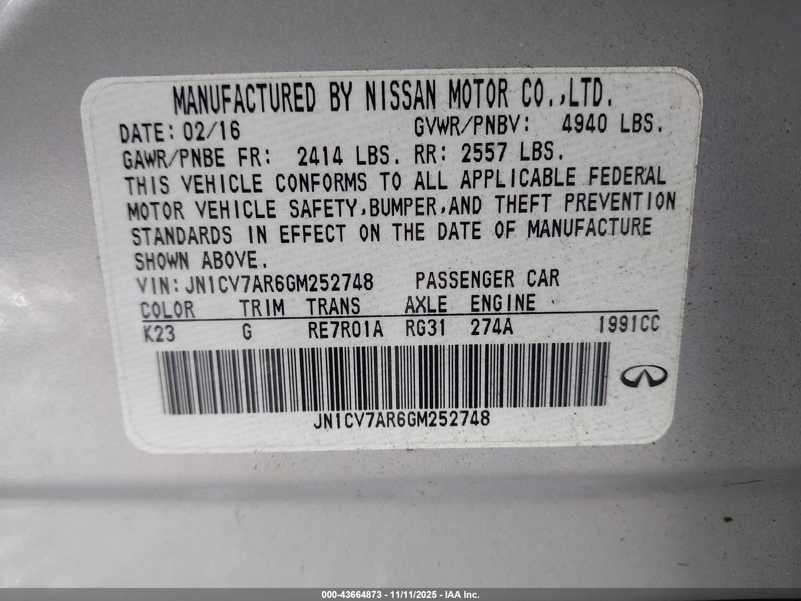 INFINITI Q50 image 9