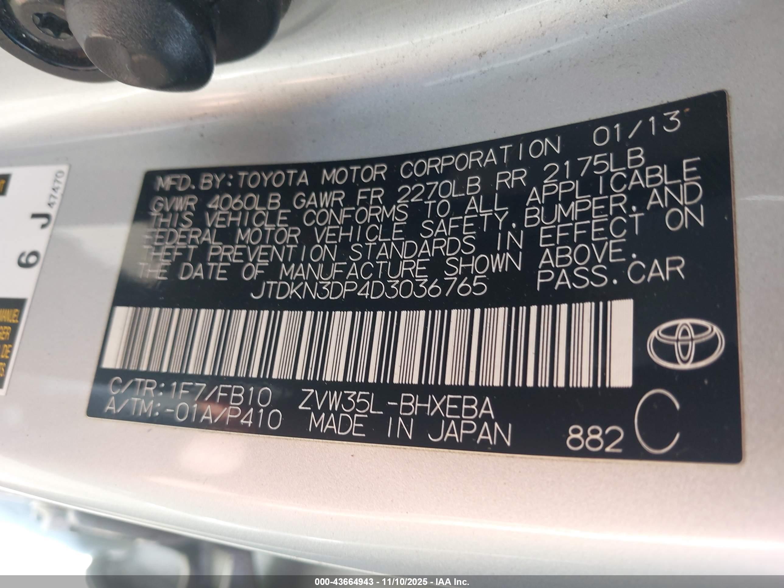 TOYOTA PRIUS image 9