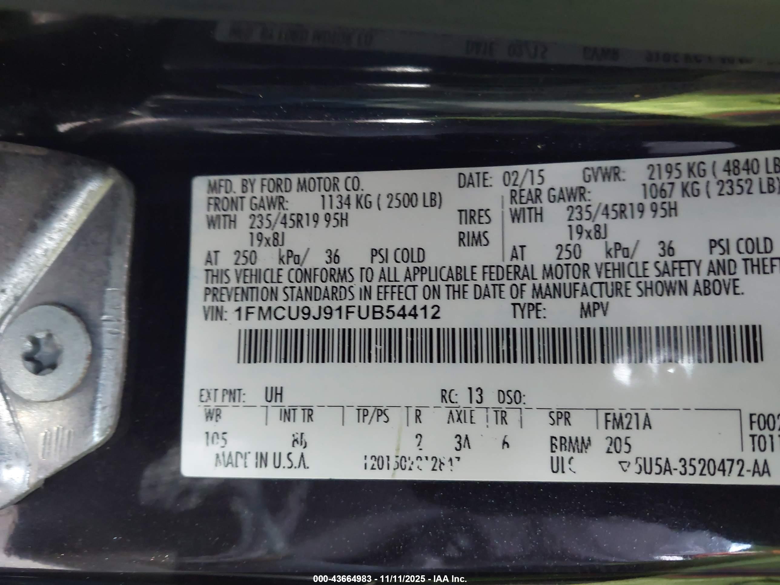 FORD ESCAPE image 9