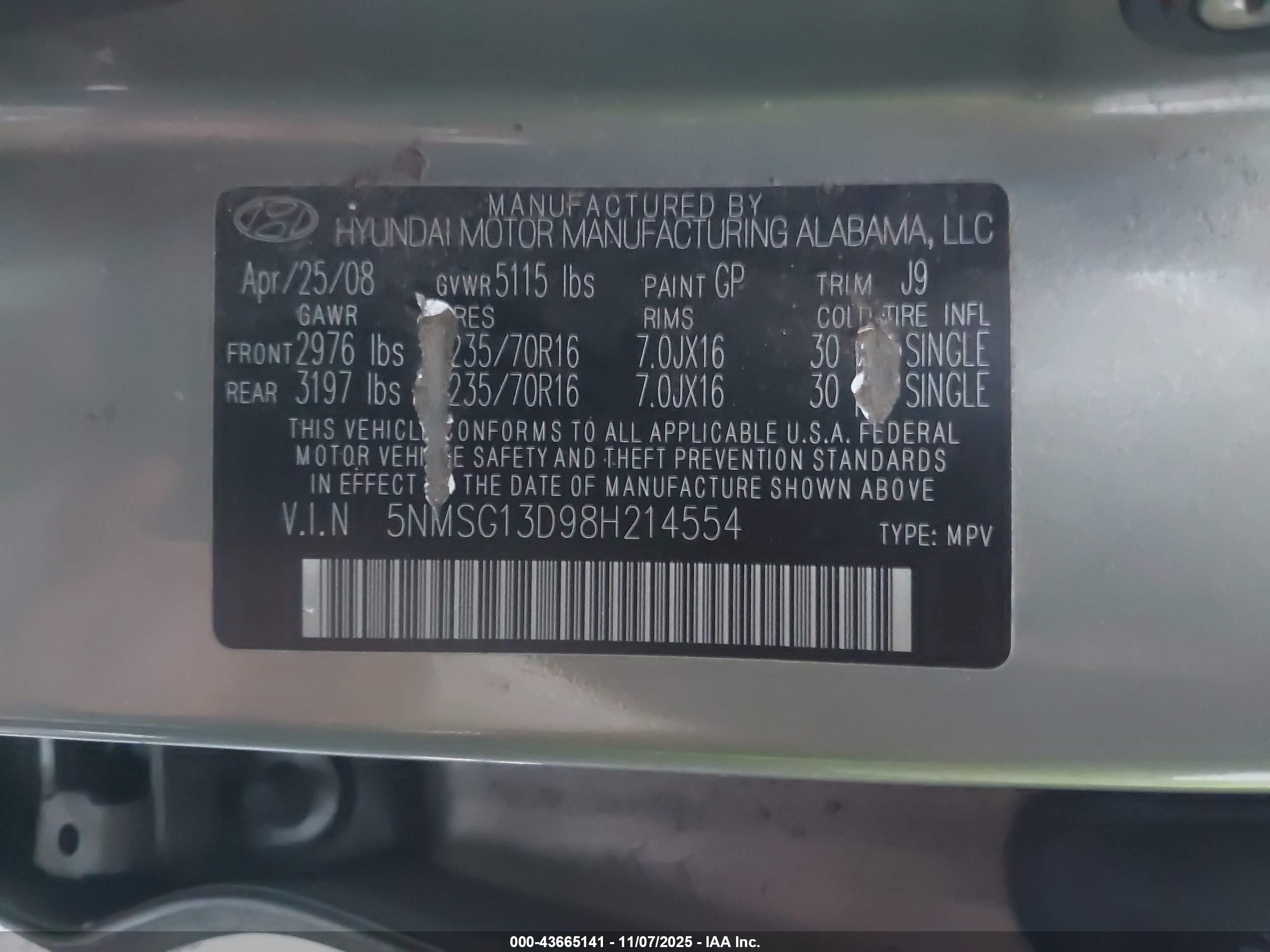 HYUNDAI SANTA image 9