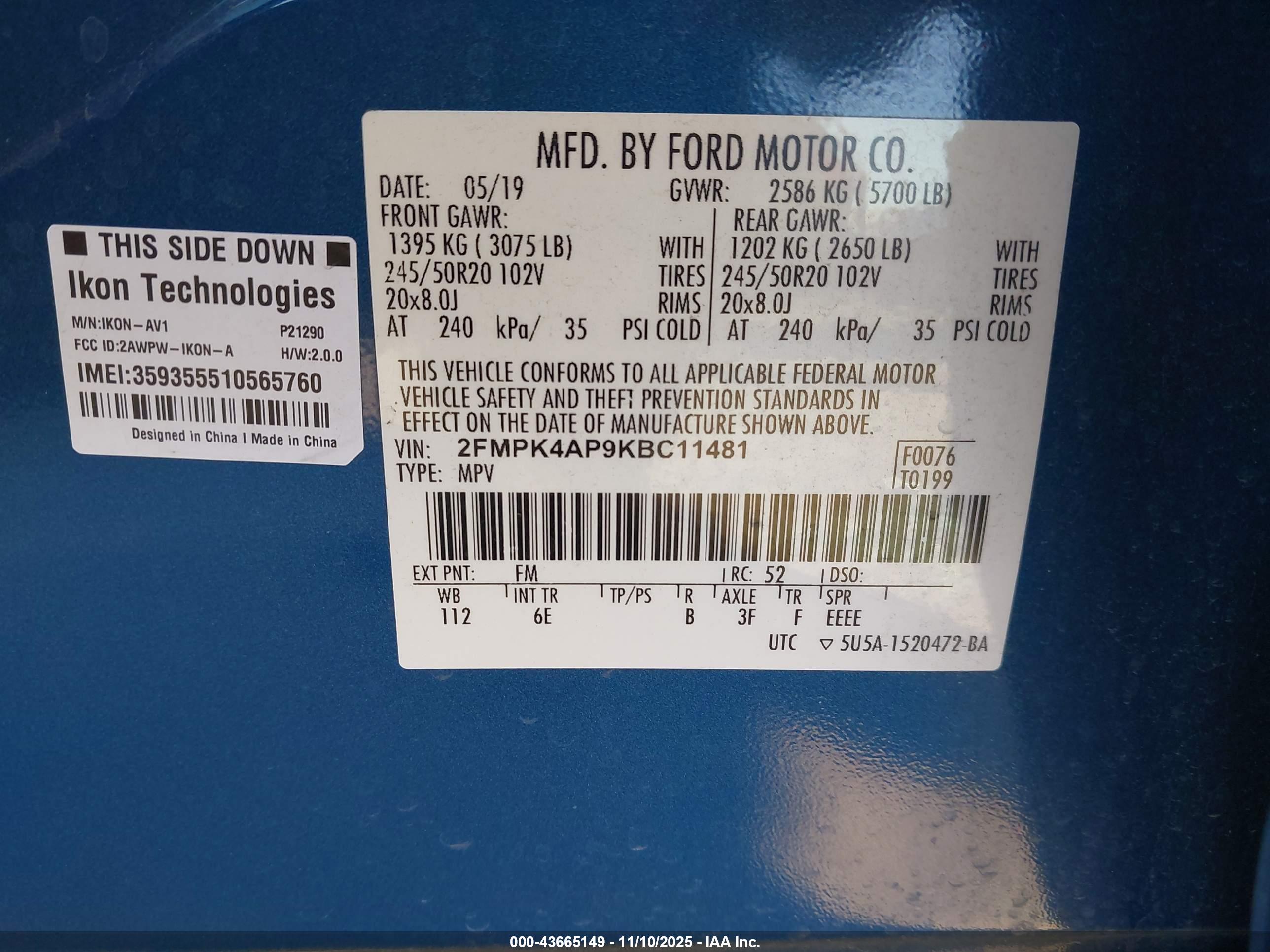 FORD EDGE image 9