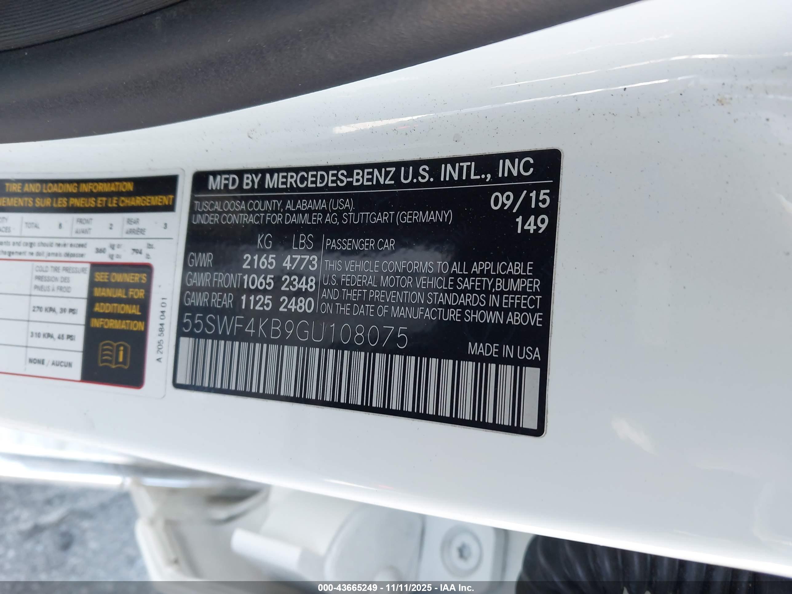 MERCEDES-BENZ C image 9
