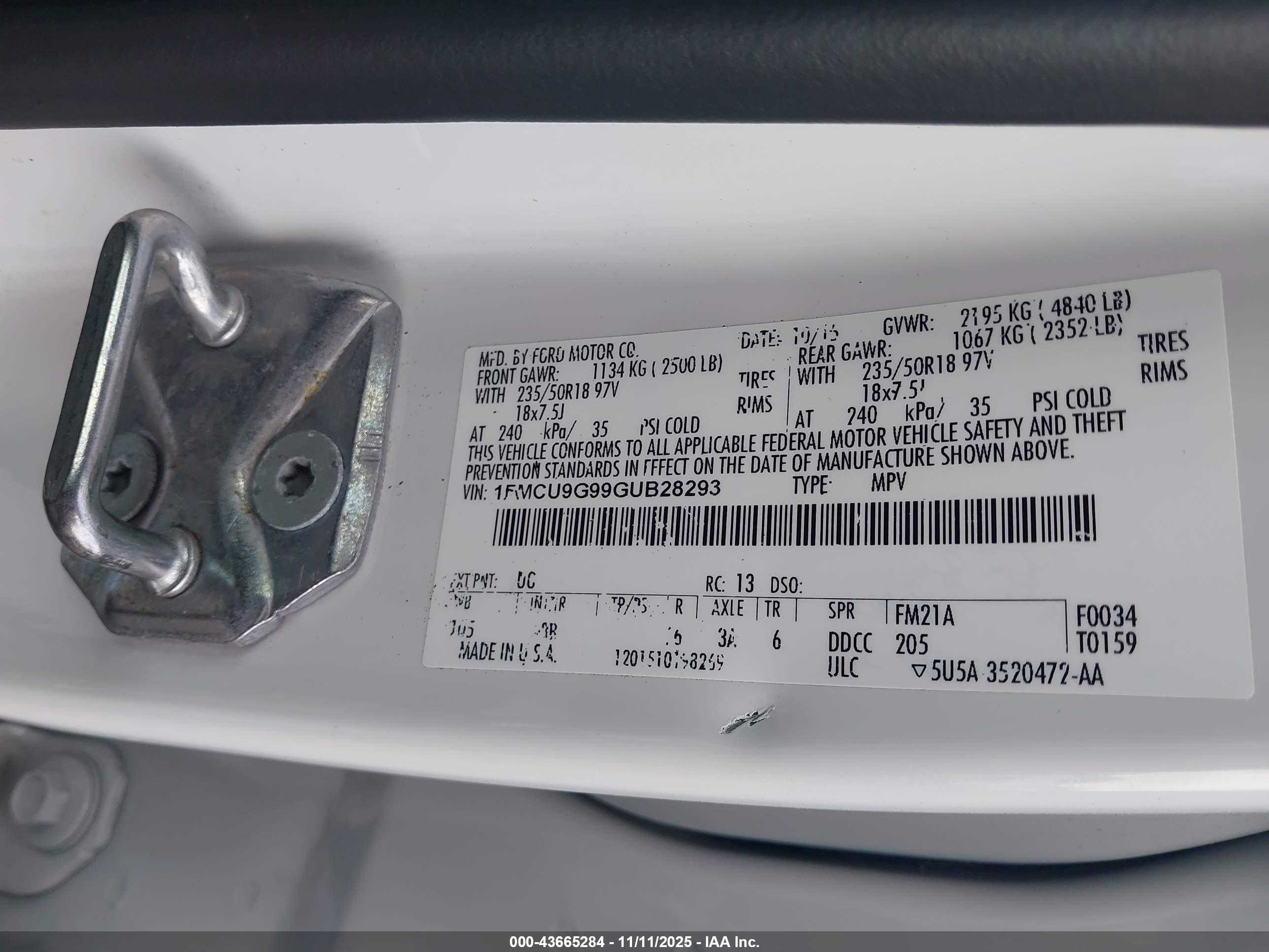 FORD ESCAPE image 9