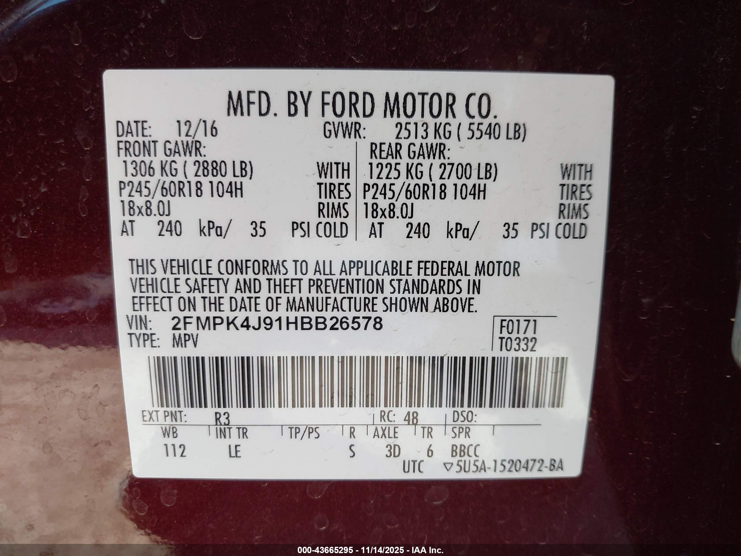 FORD EDGE image 9