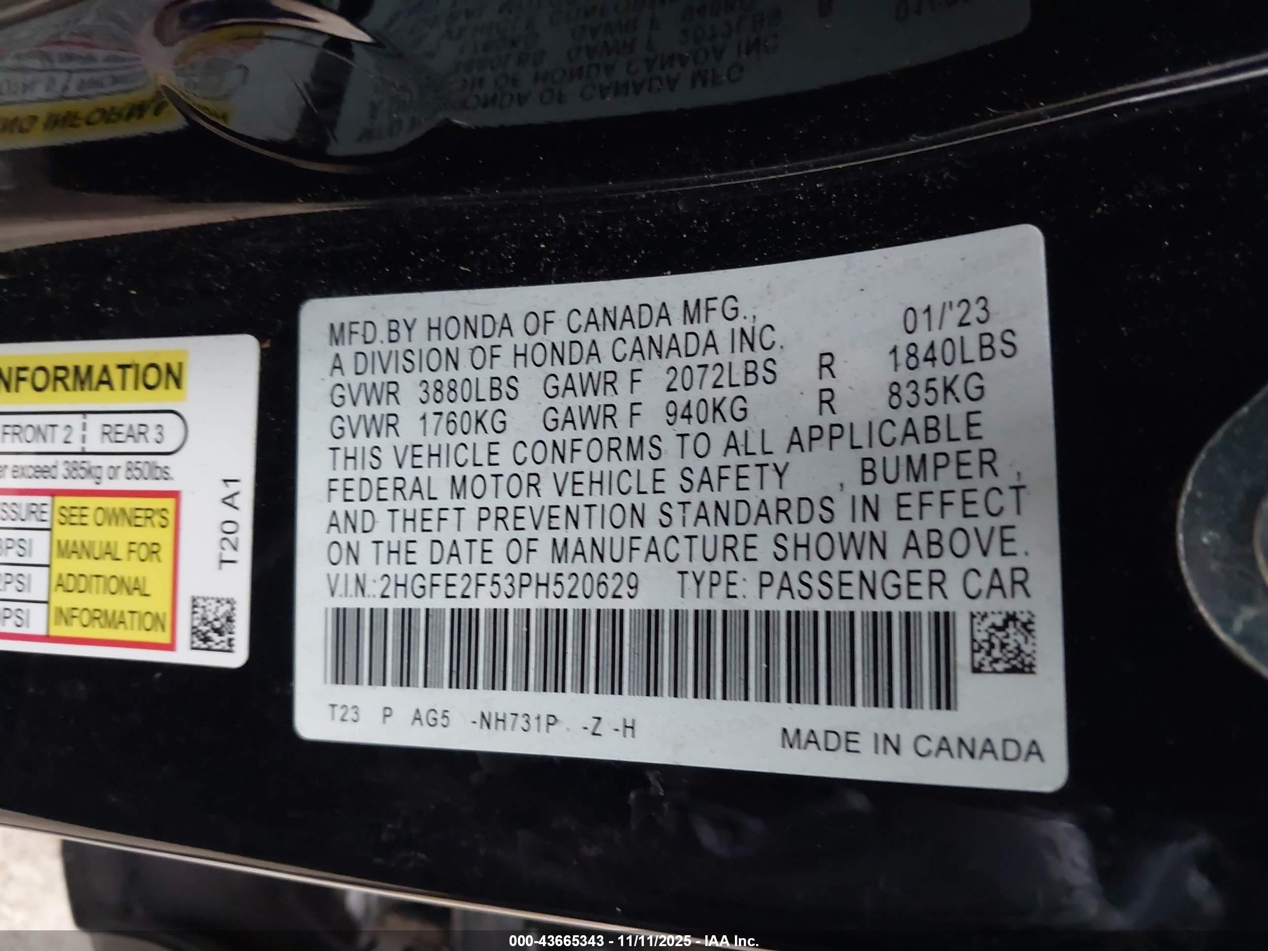 HONDA CIVIC image 9