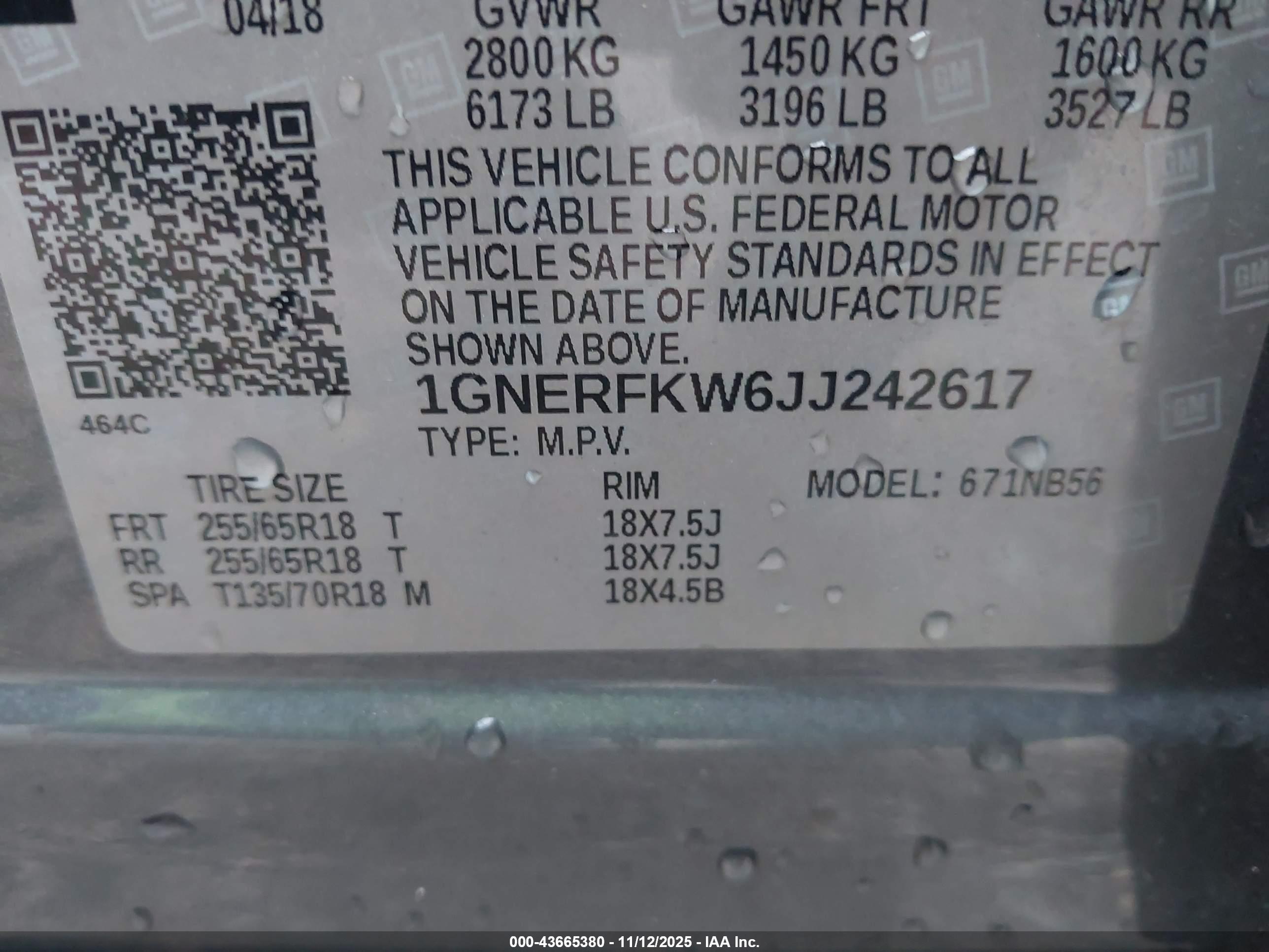 CHEVROLET TRAVERSE image 9