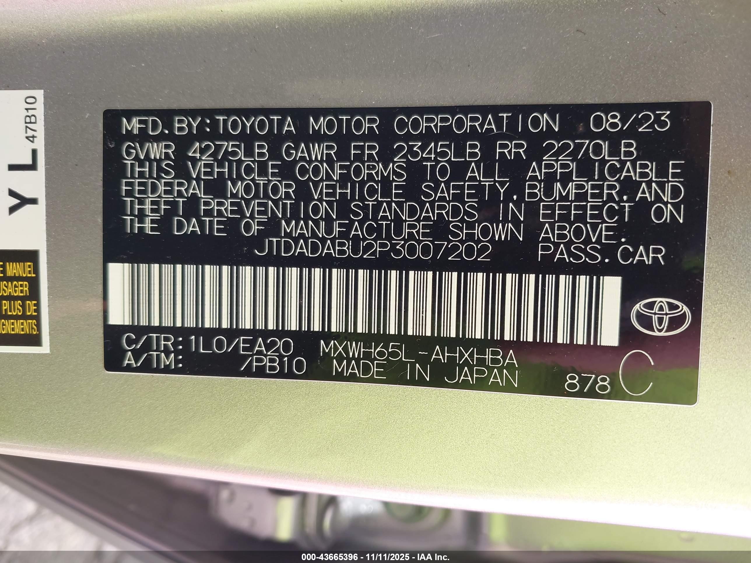 TOYOTA PRIUS image 9