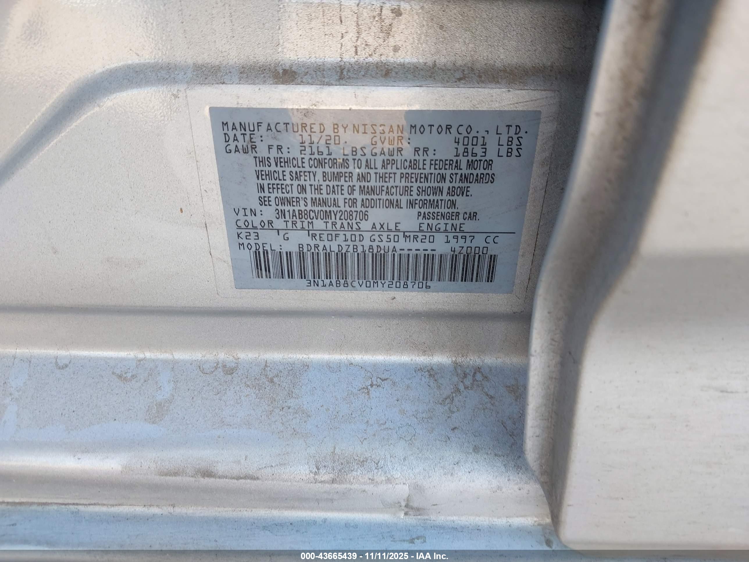 NISSAN SENTRA image 9