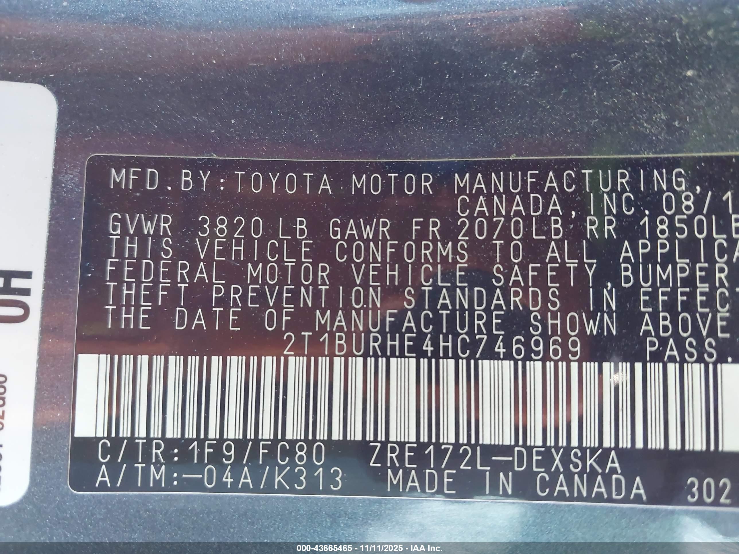 TOYOTA COROLLA image 9