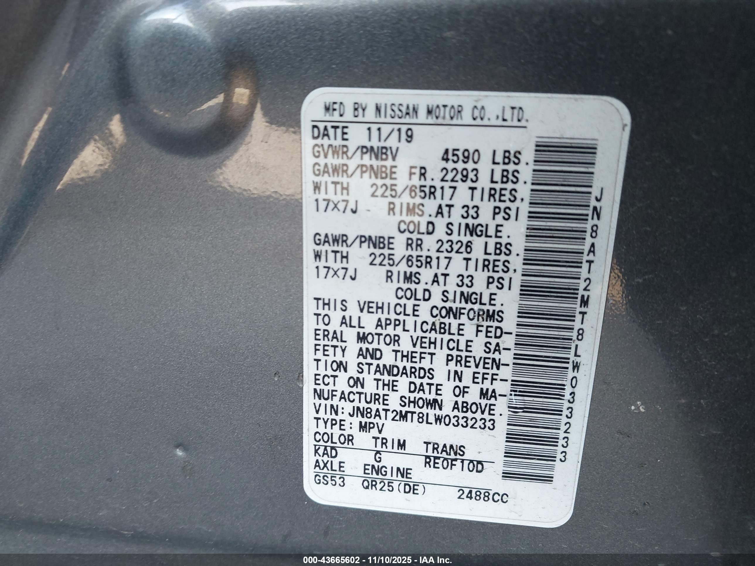 NISSAN ROGUE image 9