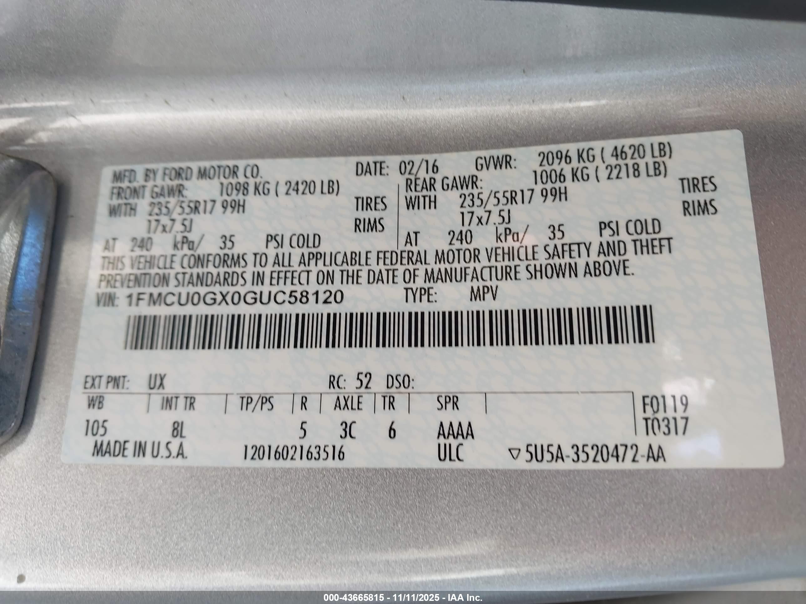 FORD ESCAPE image 9