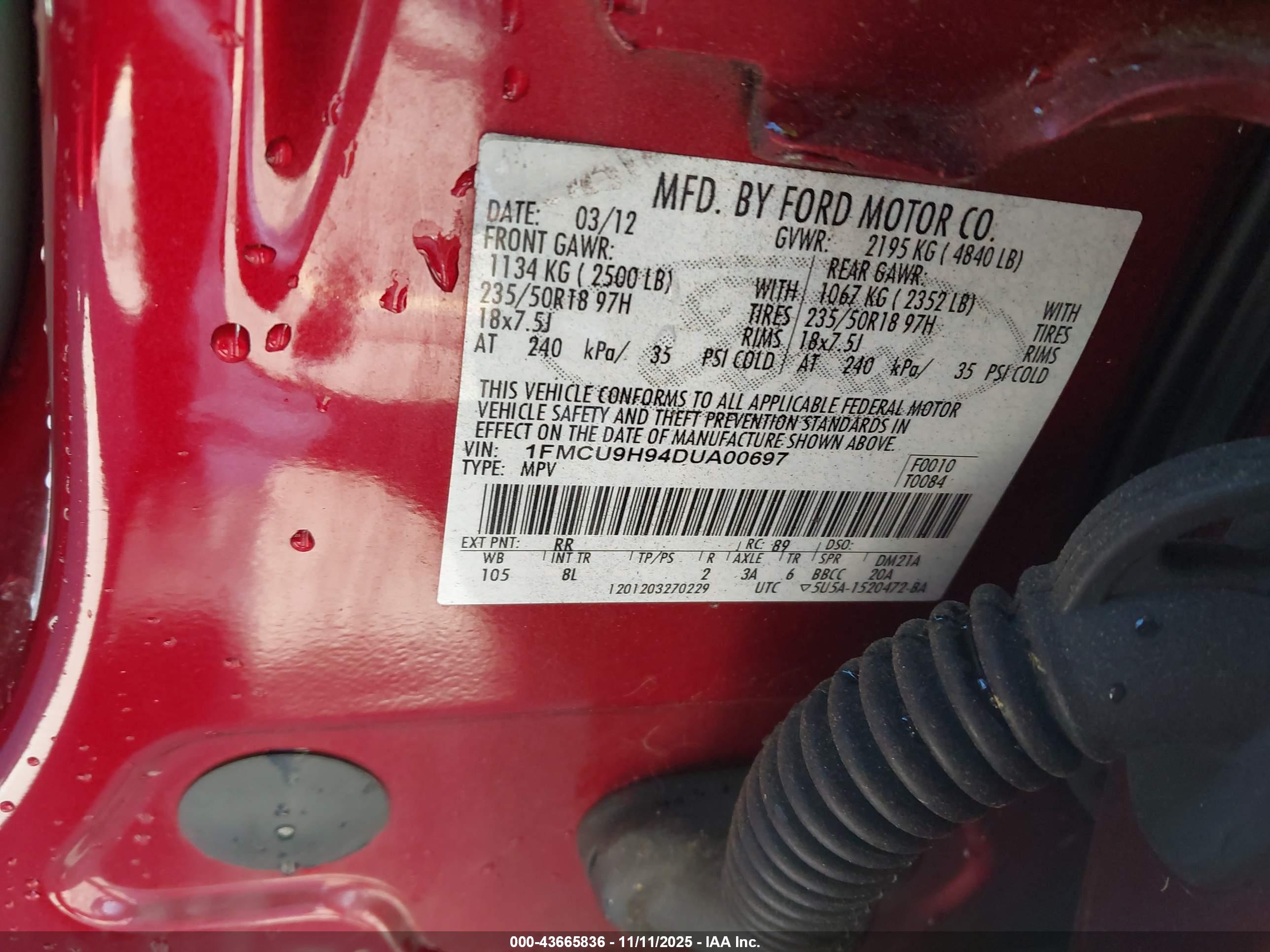 FORD ESCAPE image 9