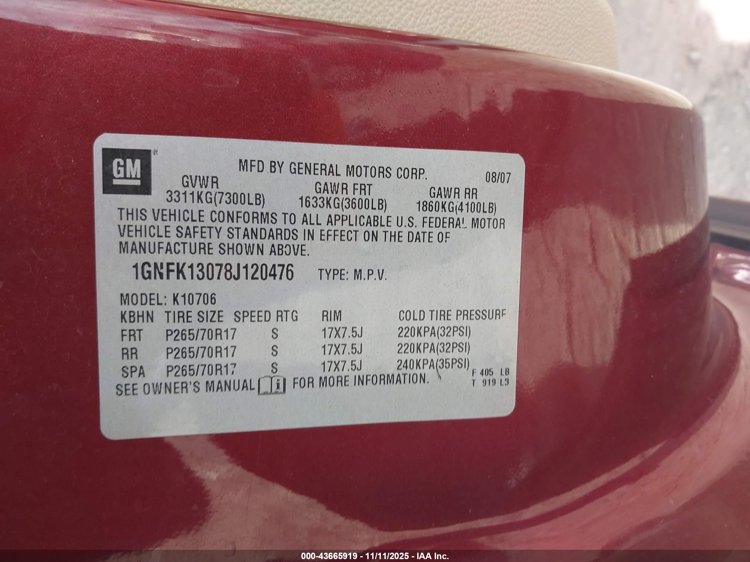 CHEVROLET TAHOE image 9
