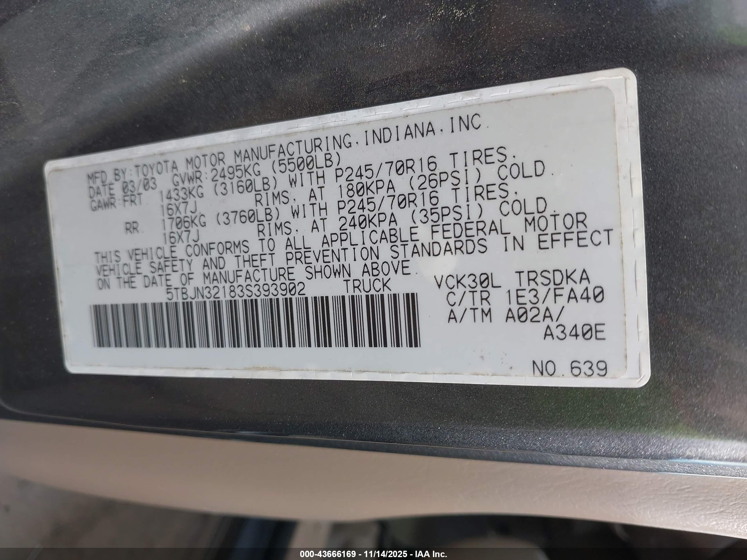 TOYOTA TUNDRA image 9