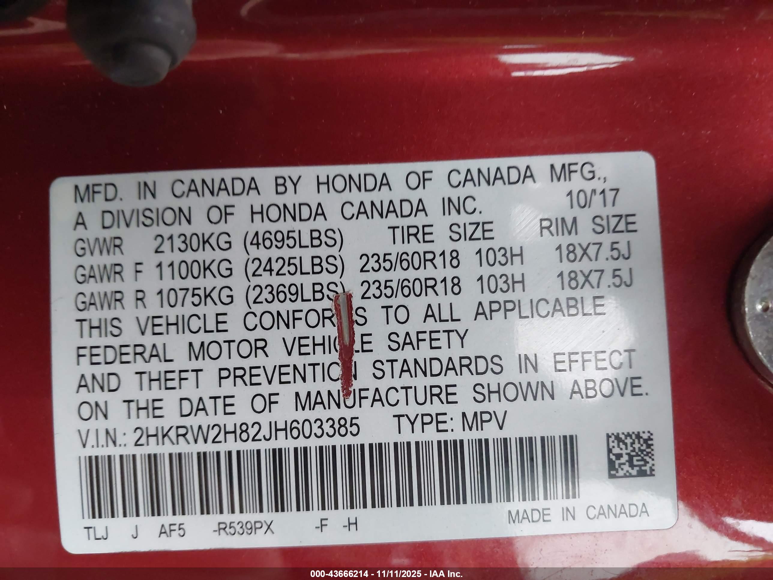 HONDA CR-V image 9