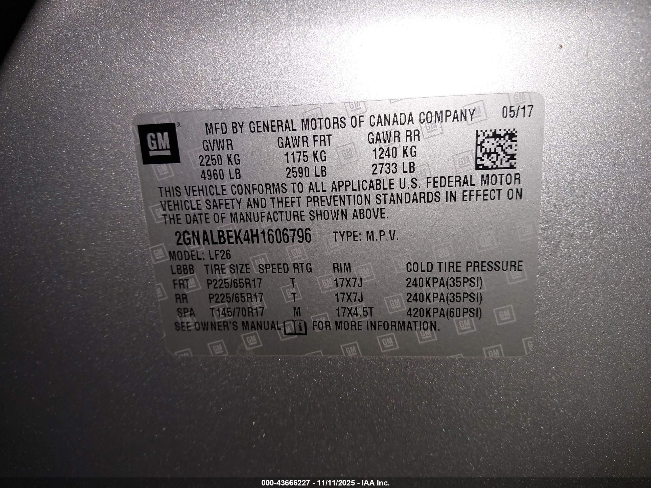 CHEVROLET EQUINOX image 9