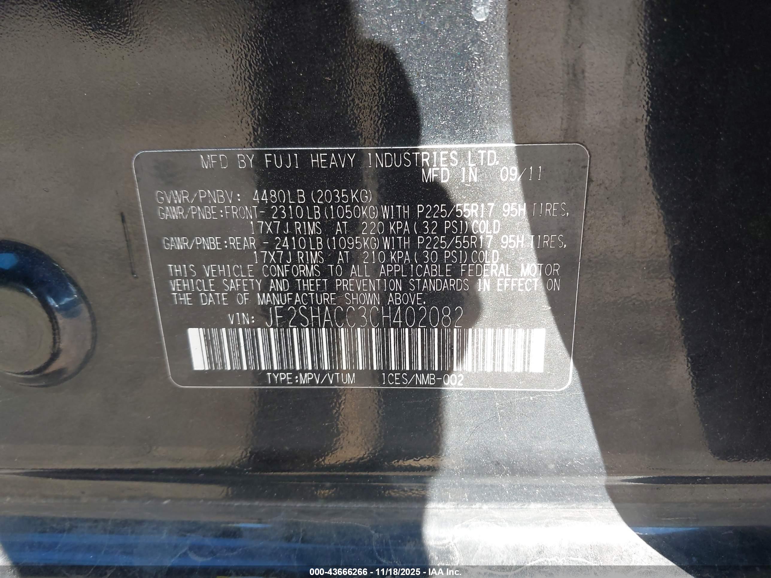 SUBARU FORESTER image 9