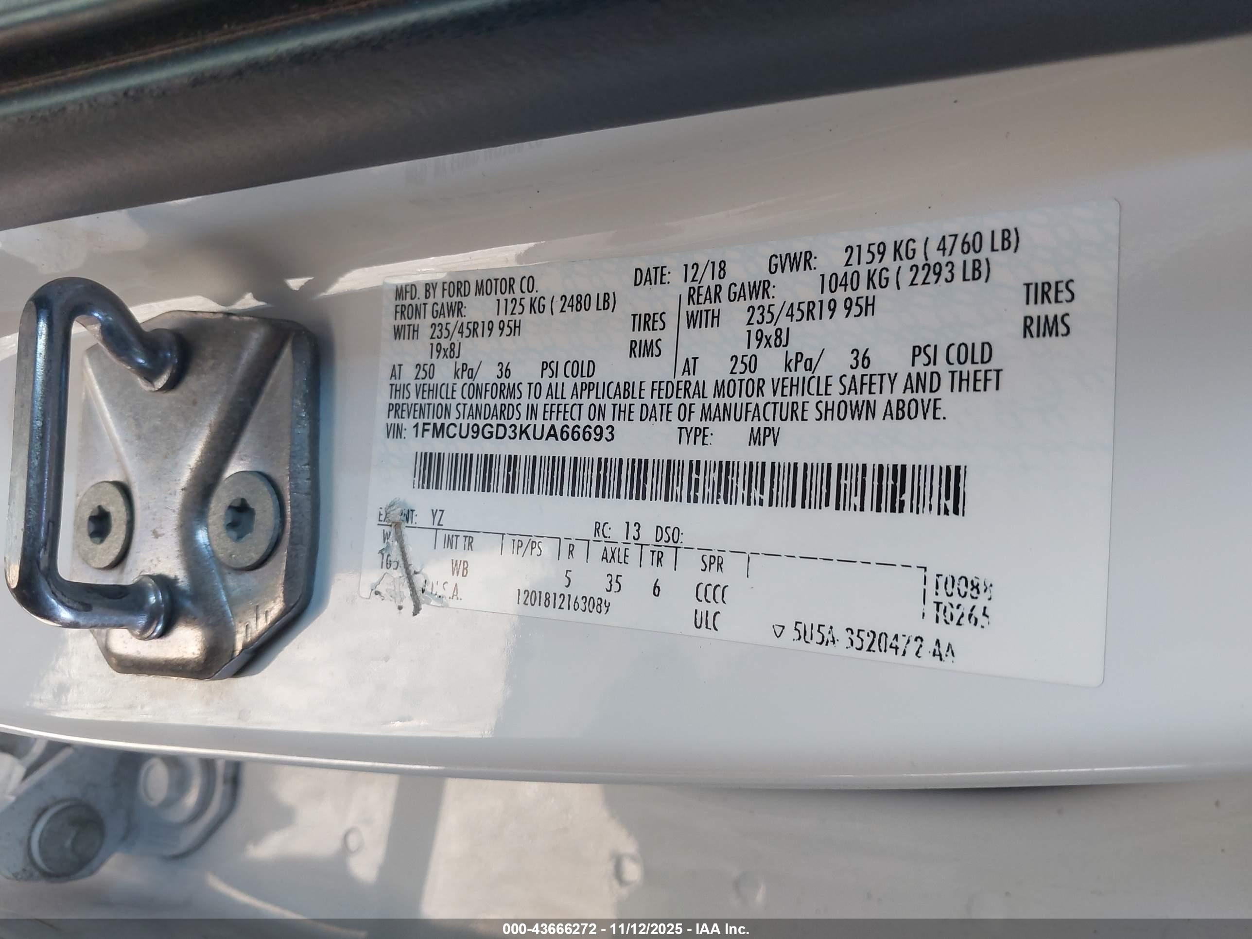 FORD ESCAPE image 9