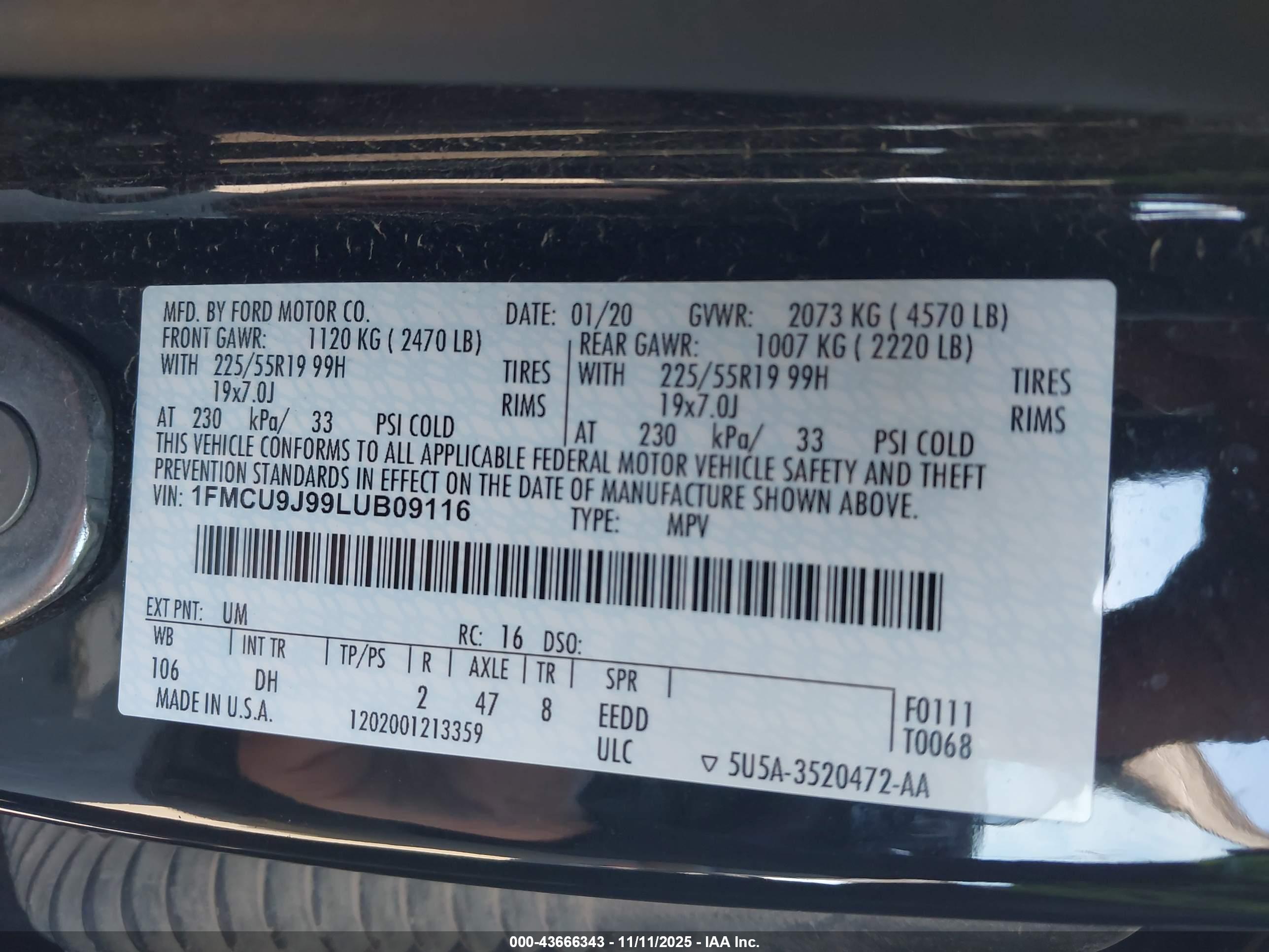 FORD ESCAPE image 9