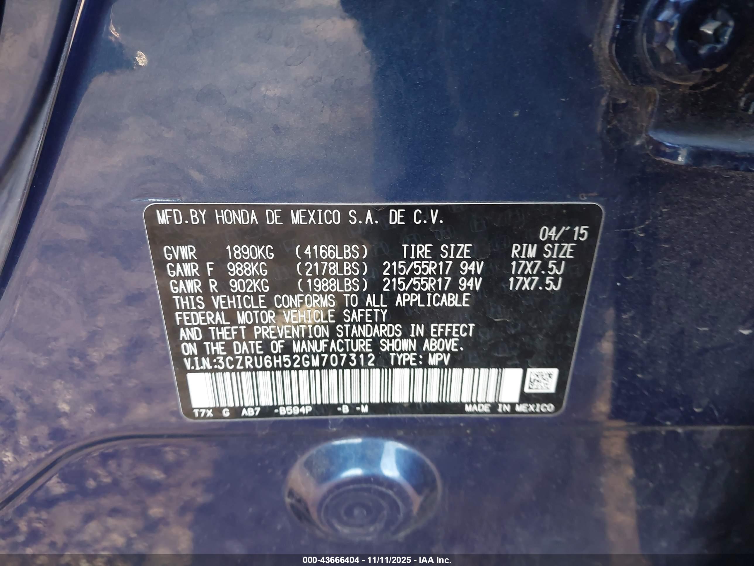 HONDA HR-V image 9