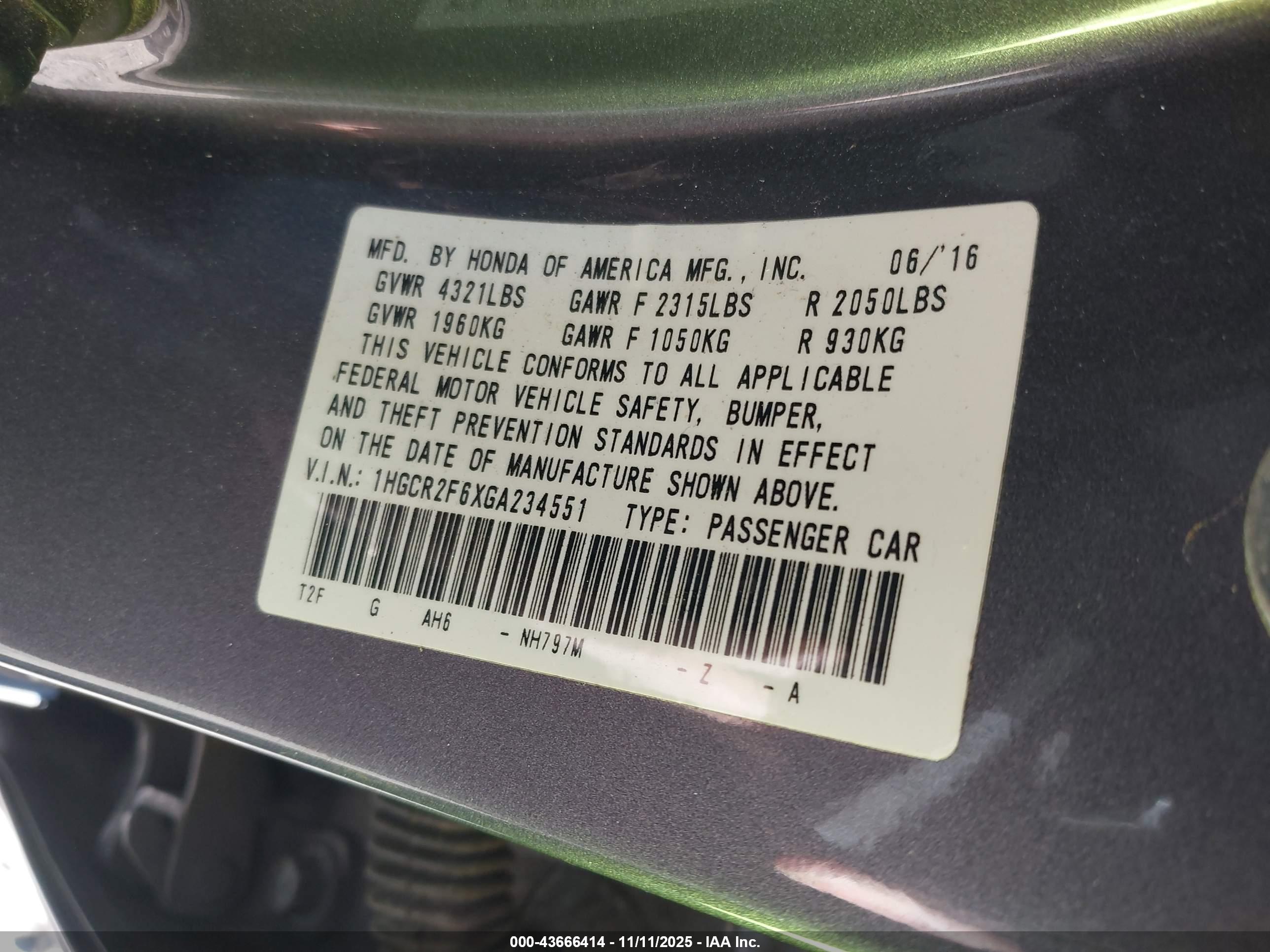 HONDA ACCORD image 9