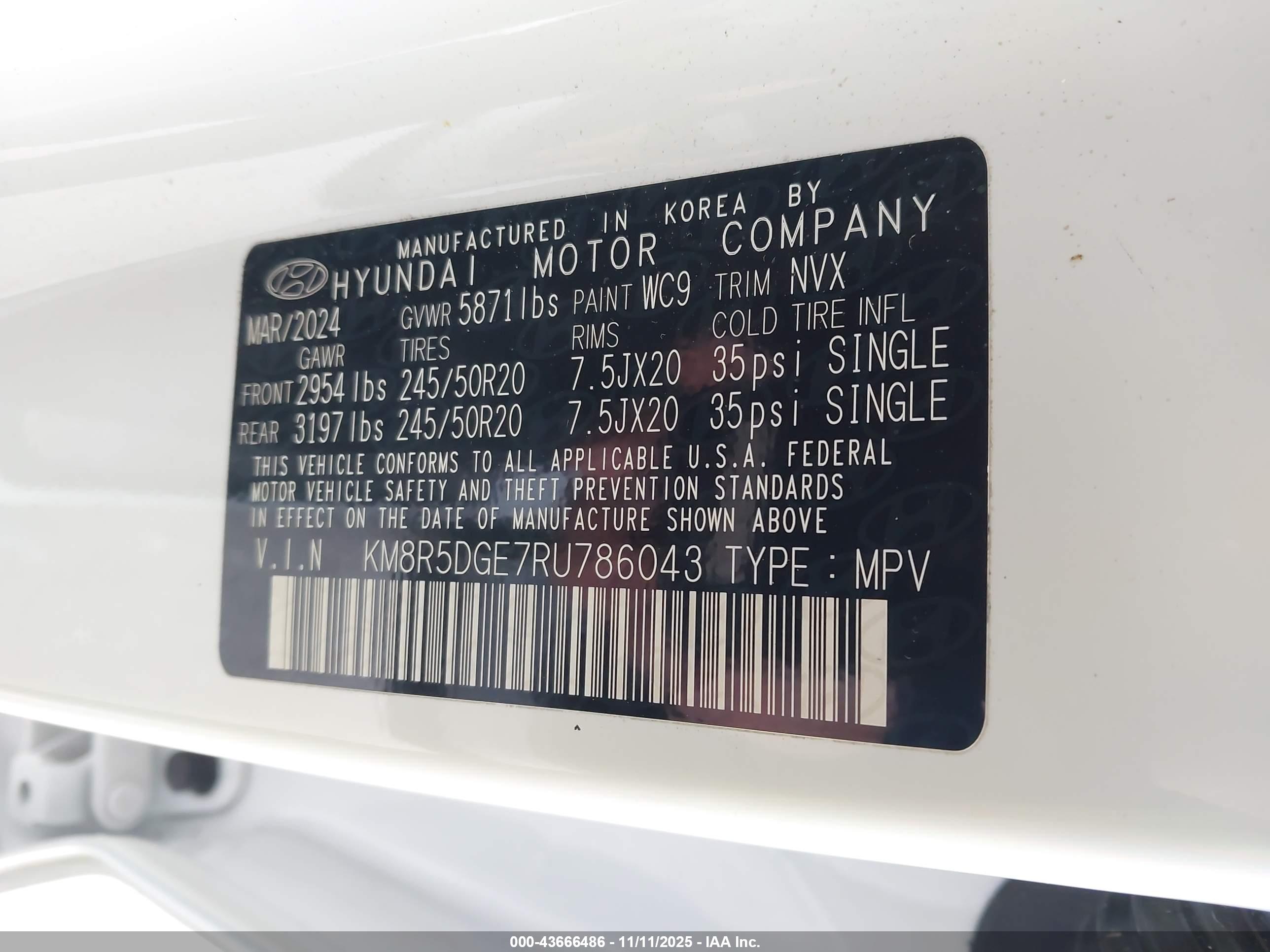 HYUNDAI PALISADE image 9