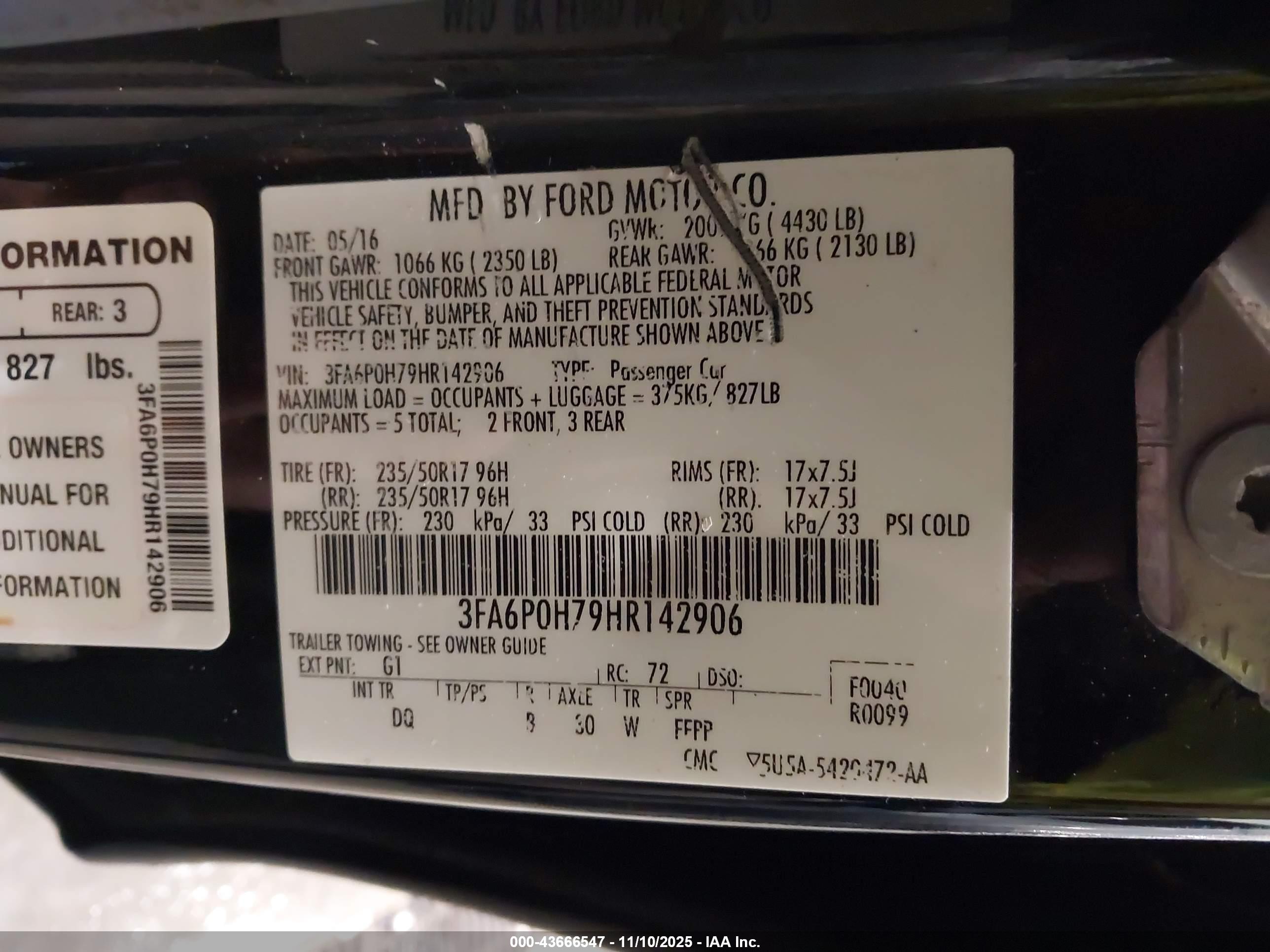 FORD FUSION image 9