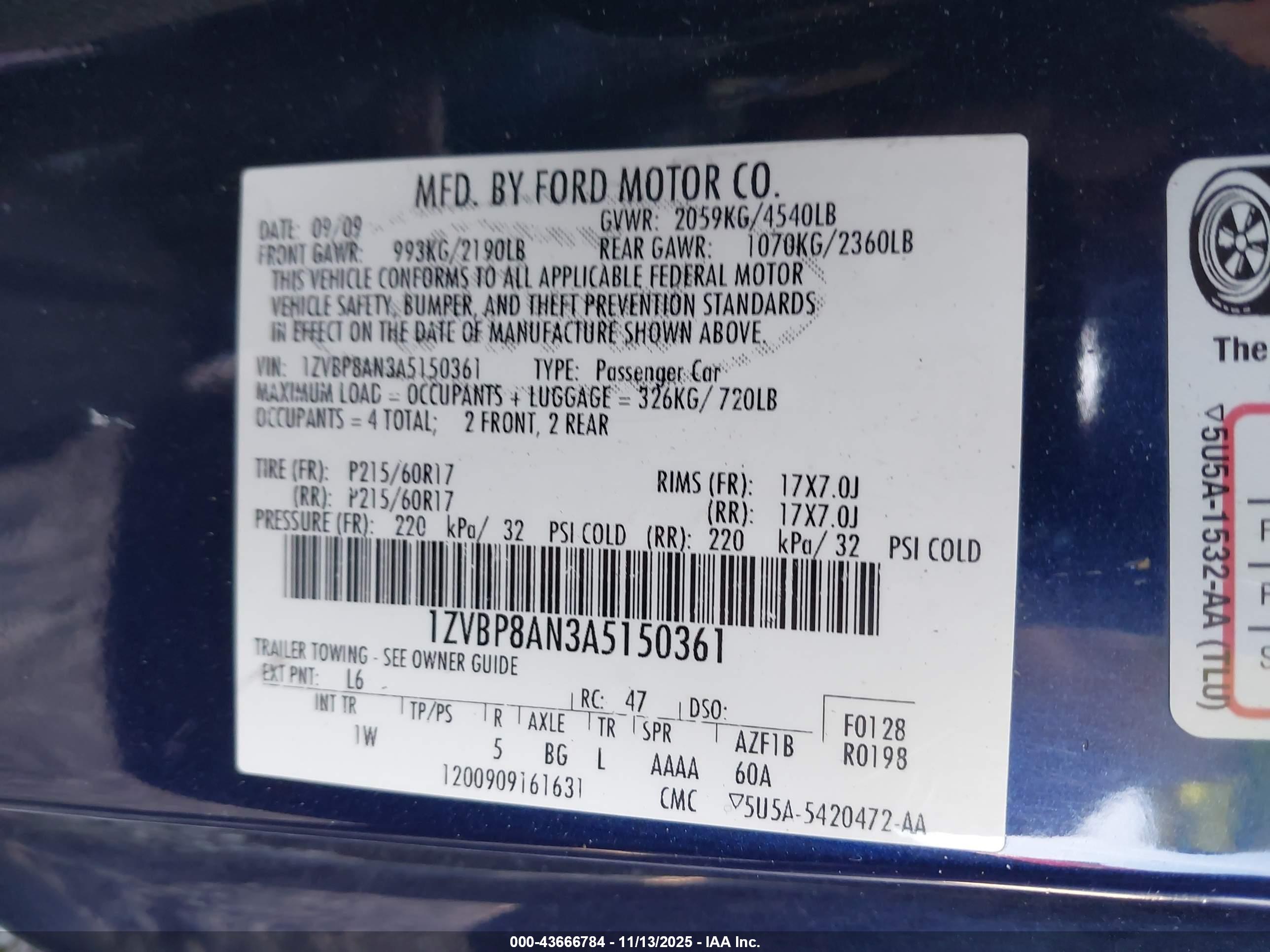 FORD MUSTANG image 9