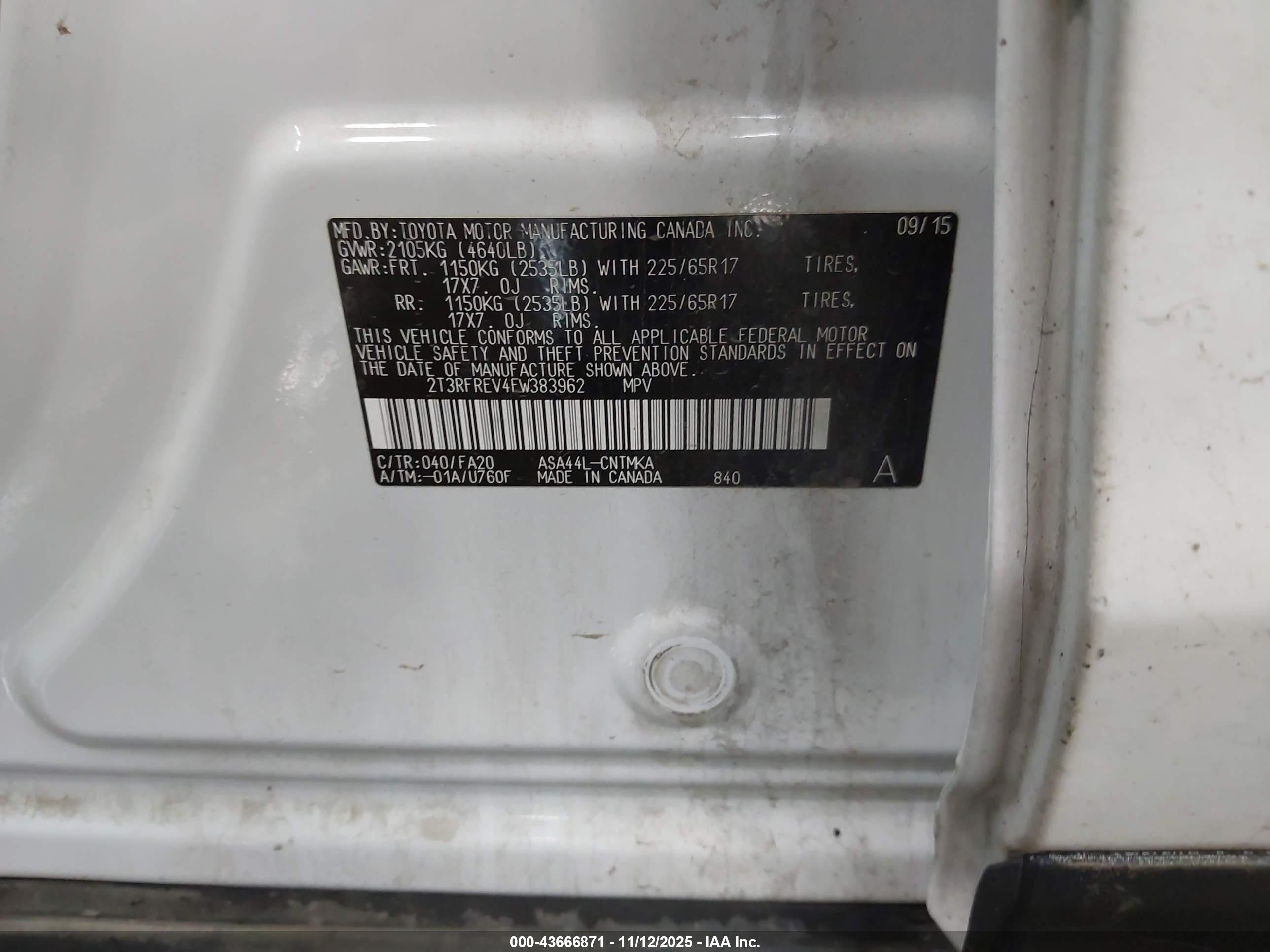 TOYOTA RAV4 image 9