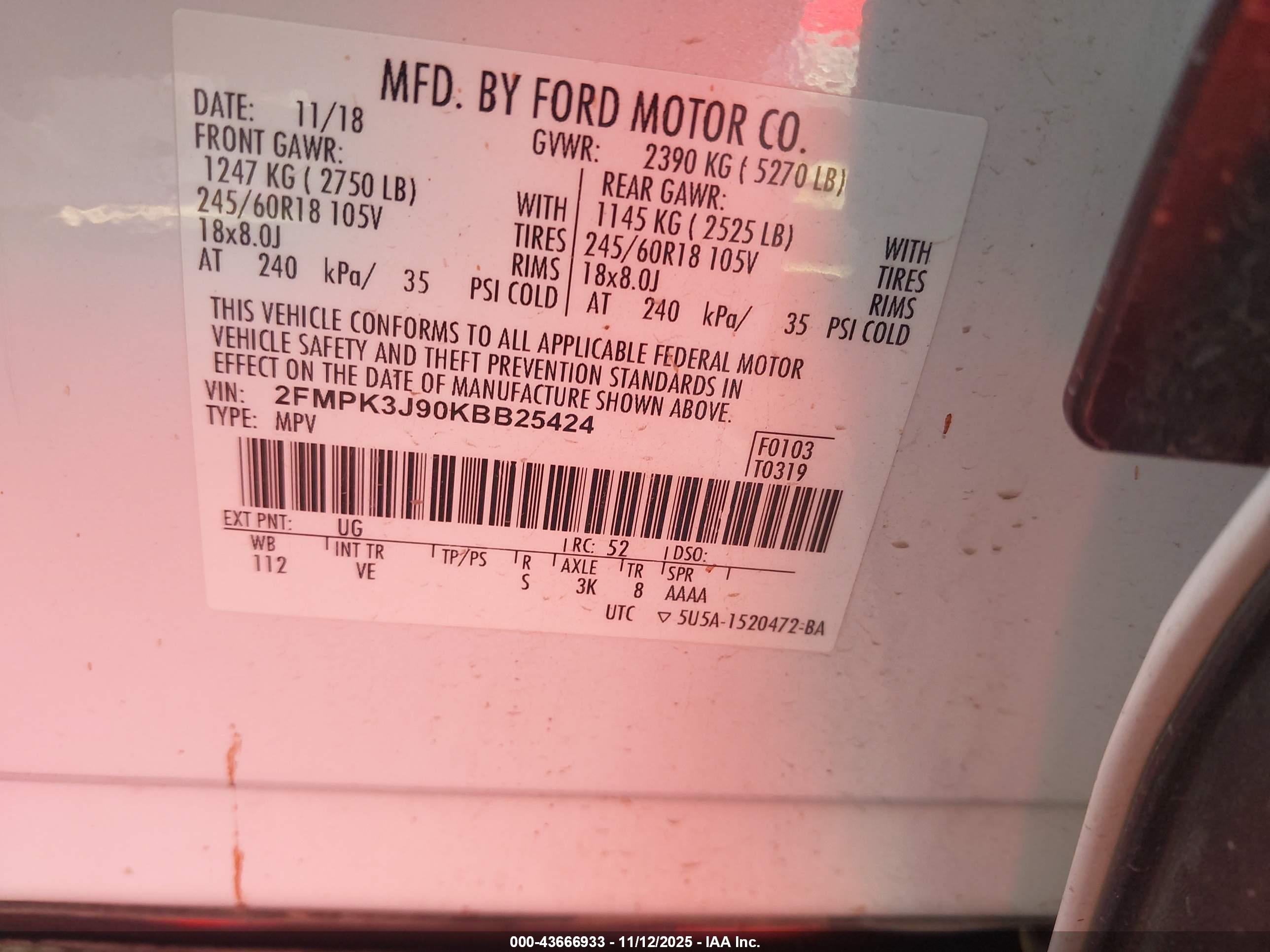 FORD EDGE image 9