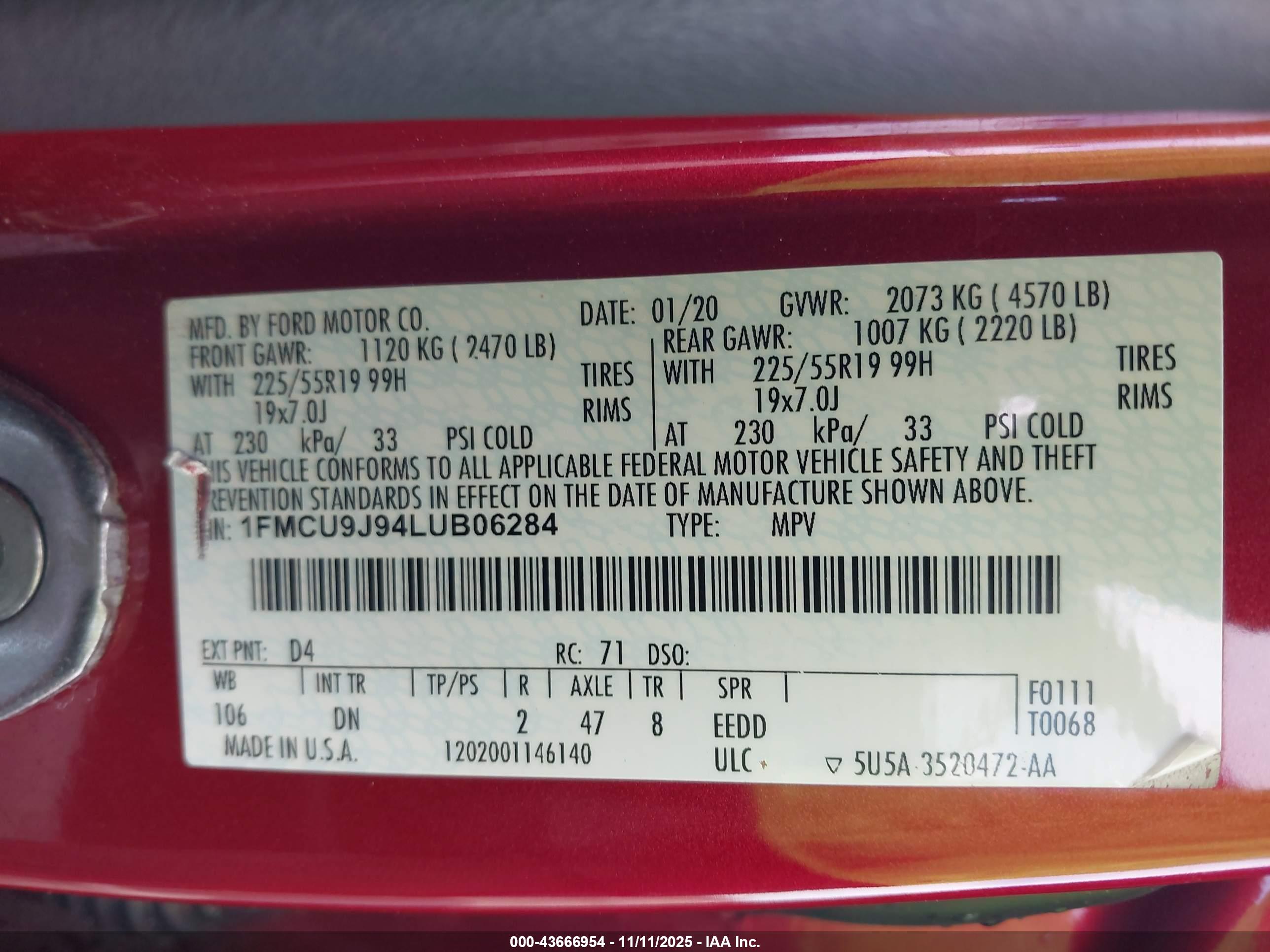 FORD ESCAPE image 9