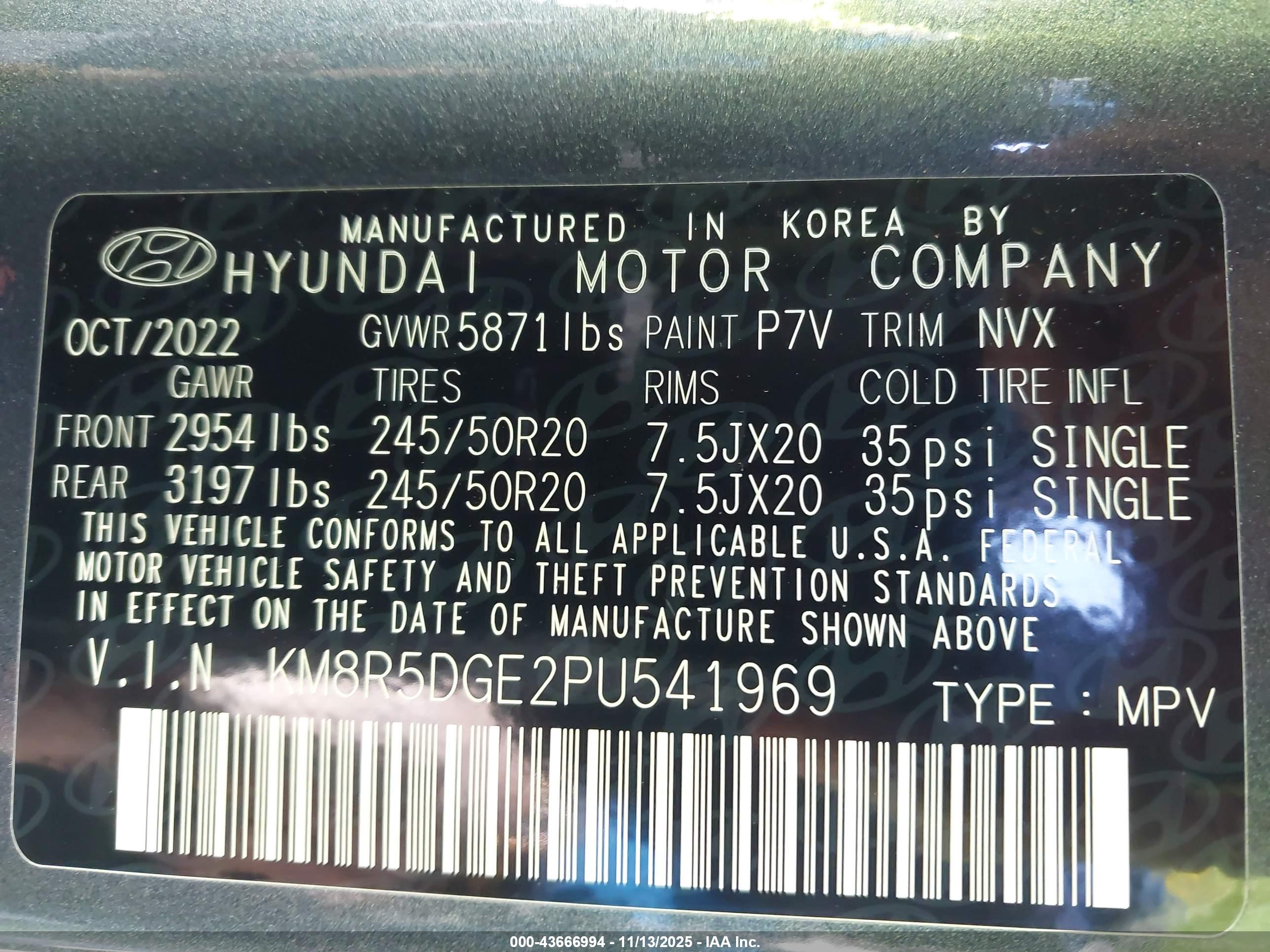 HYUNDAI PALISADE image 9