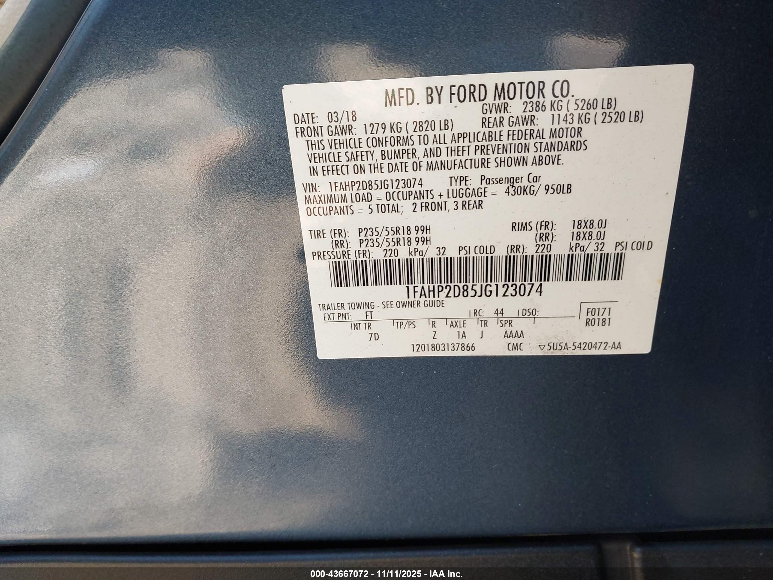 FORD TAURUS image 9