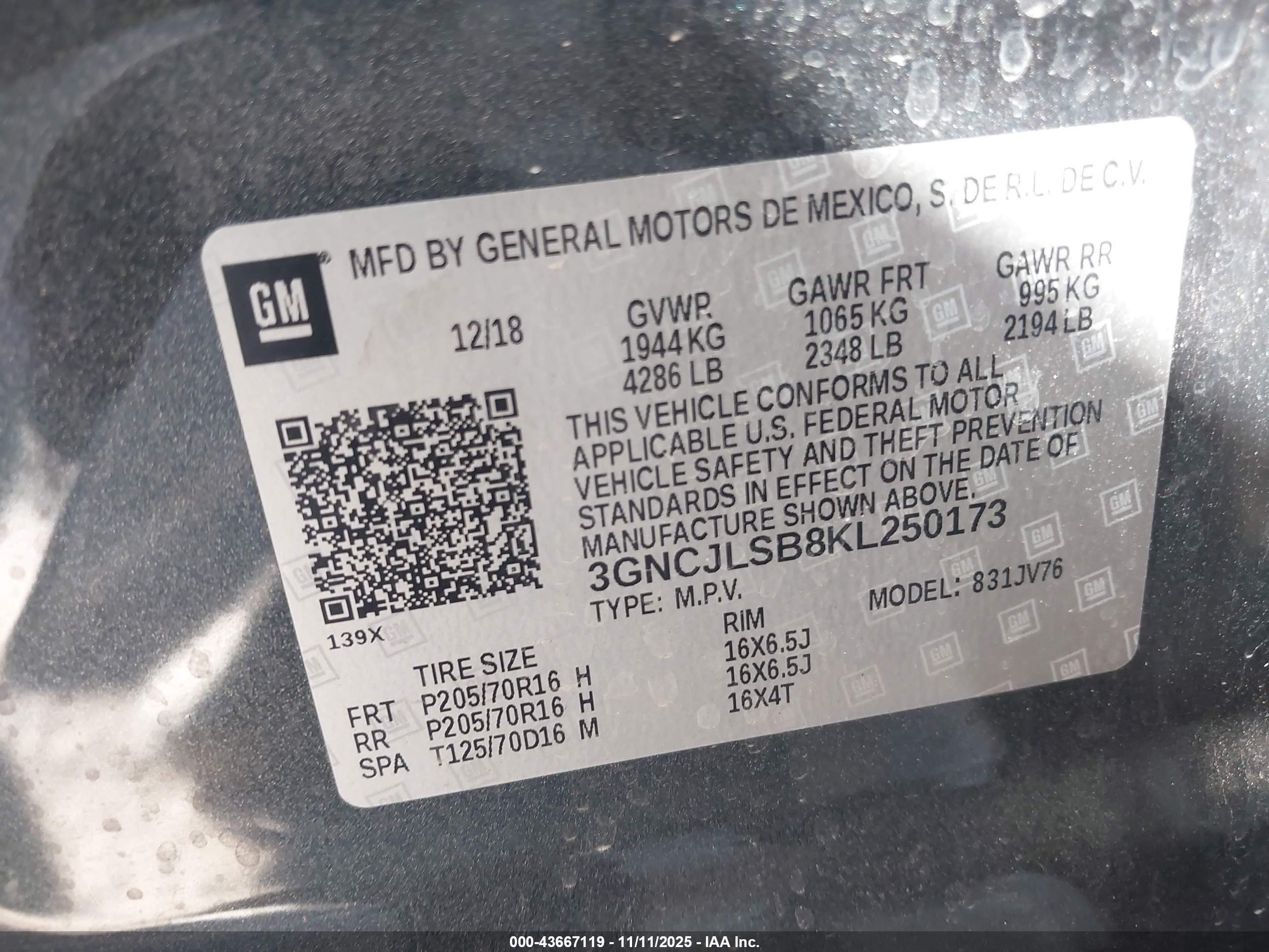 CHEVROLET TRAX image 9